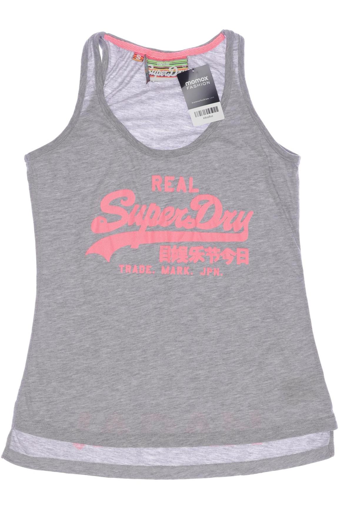 

Superdry Damen Top, grau, Gr. 36