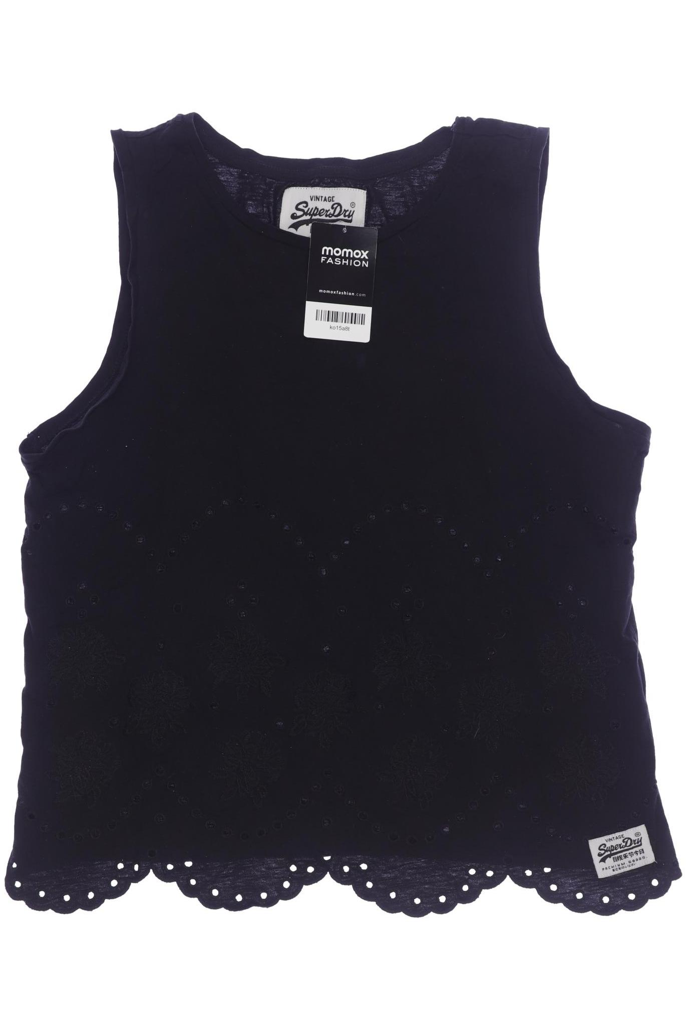 

Superdry Damen Top, schwarz, Gr. 42