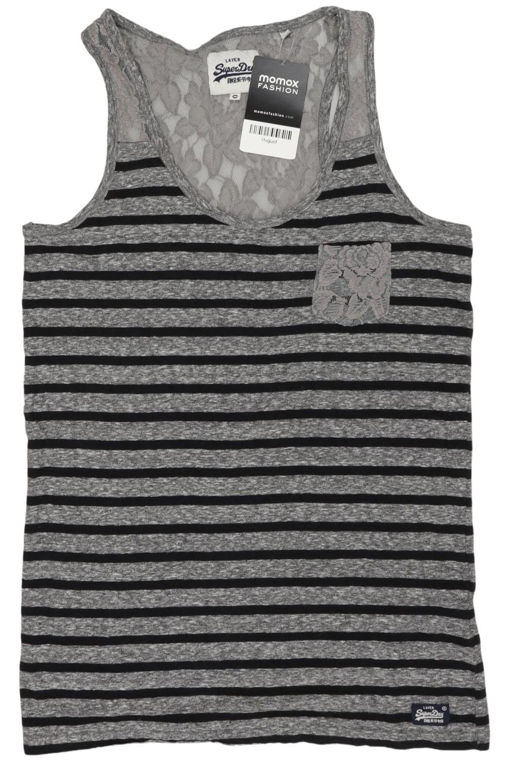 

Superdry Damen Top, grau, Gr. 36