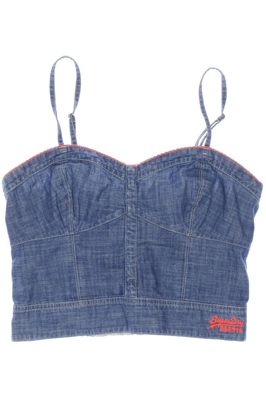 

Superdry Damen Top, blau, Gr. 36