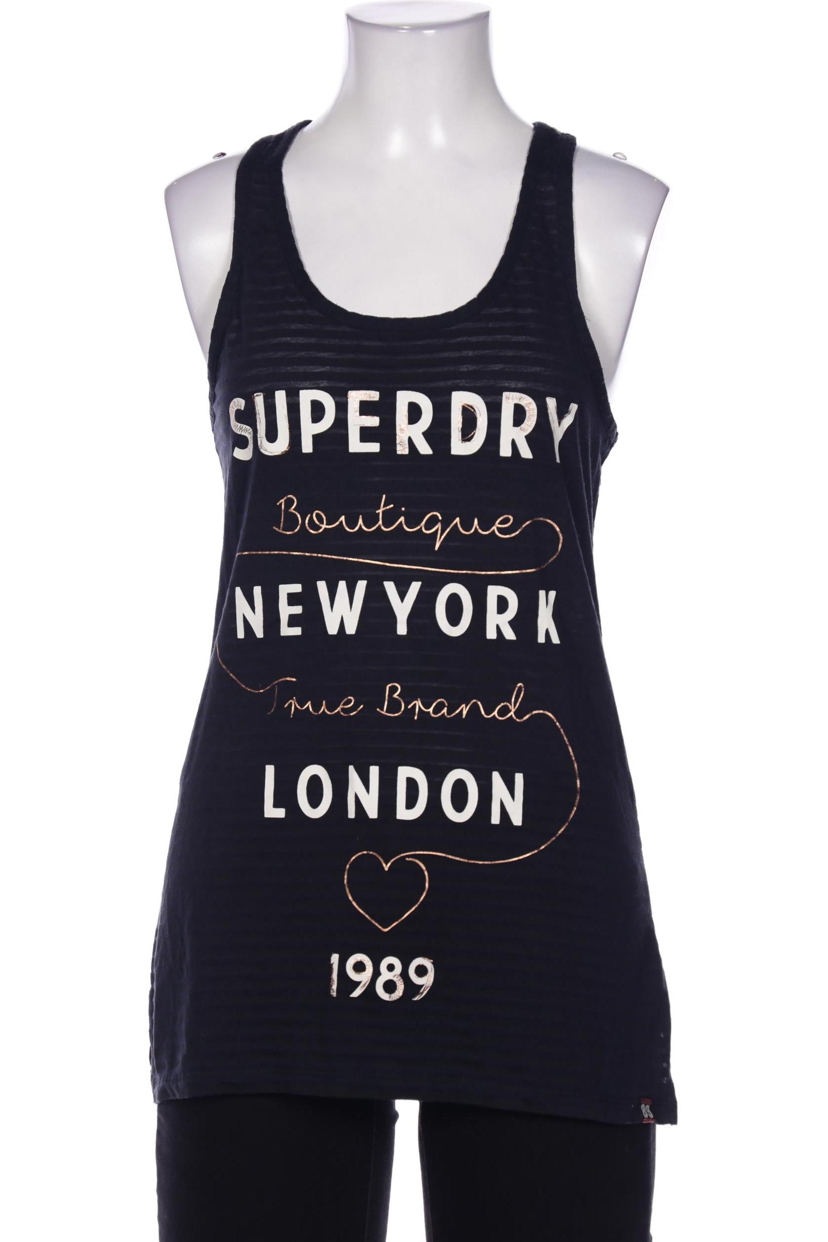 

Superdry Damen Top, marineblau, Gr. 38
