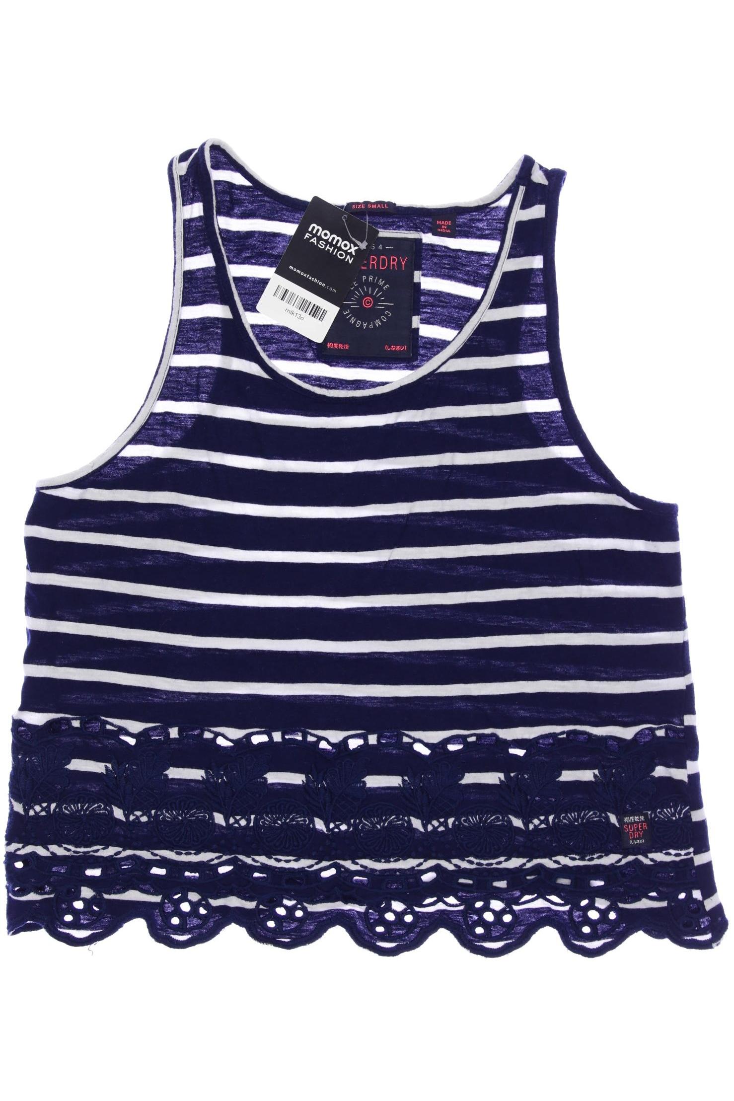 

Superdry Damen Top, marineblau, Gr. 36