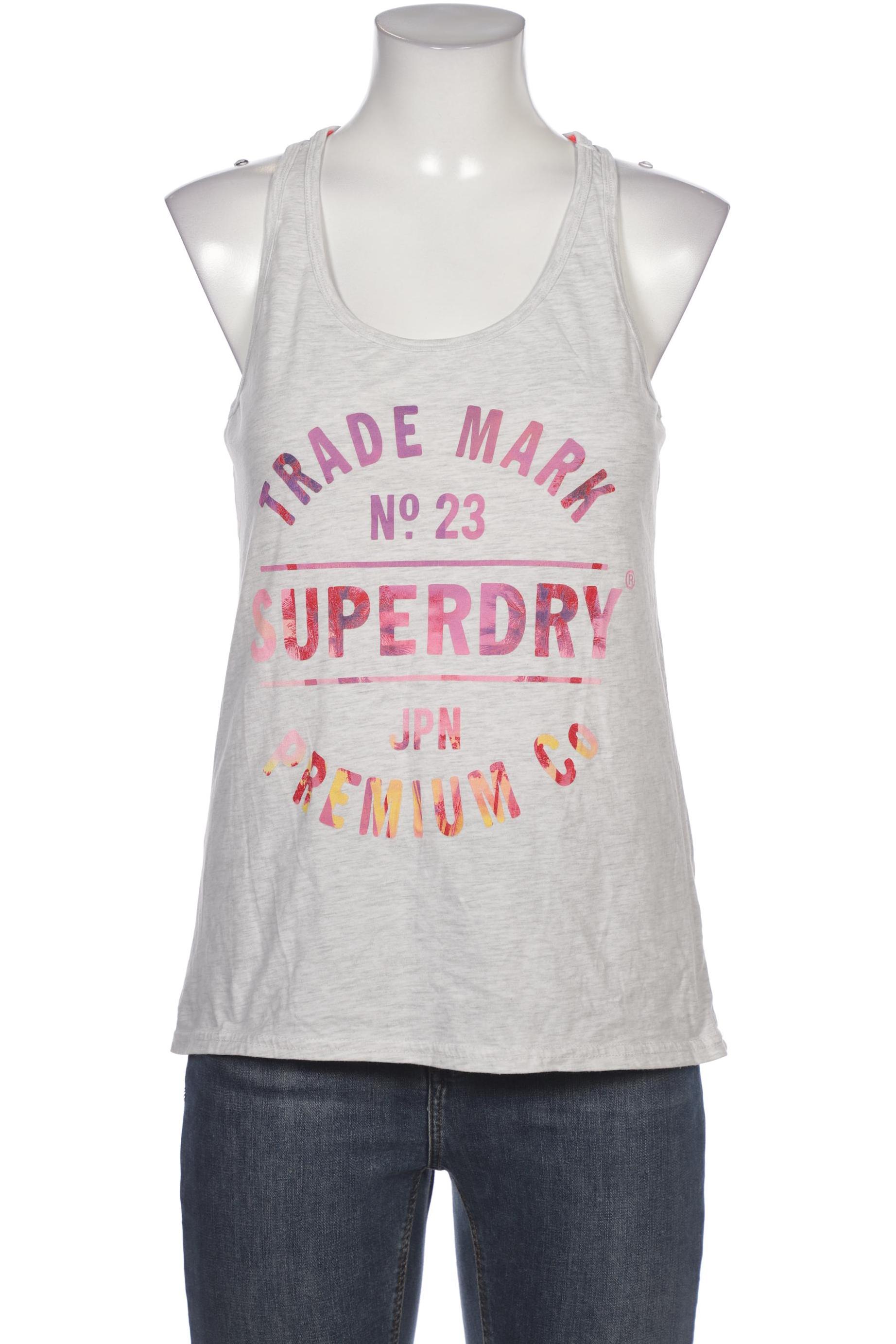 

Superdry Damen Top, grau, Gr. 38