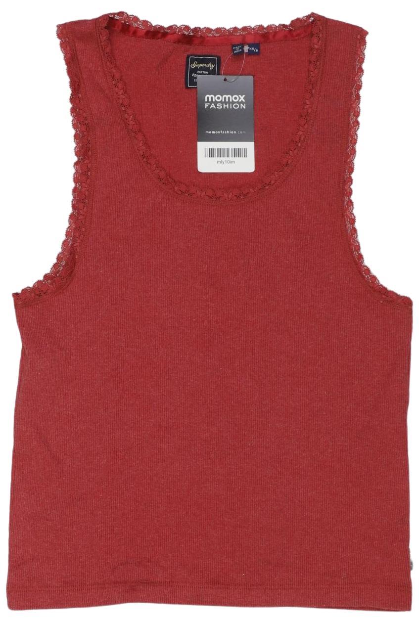 

Superdry Damen Top, rot, Gr. 34