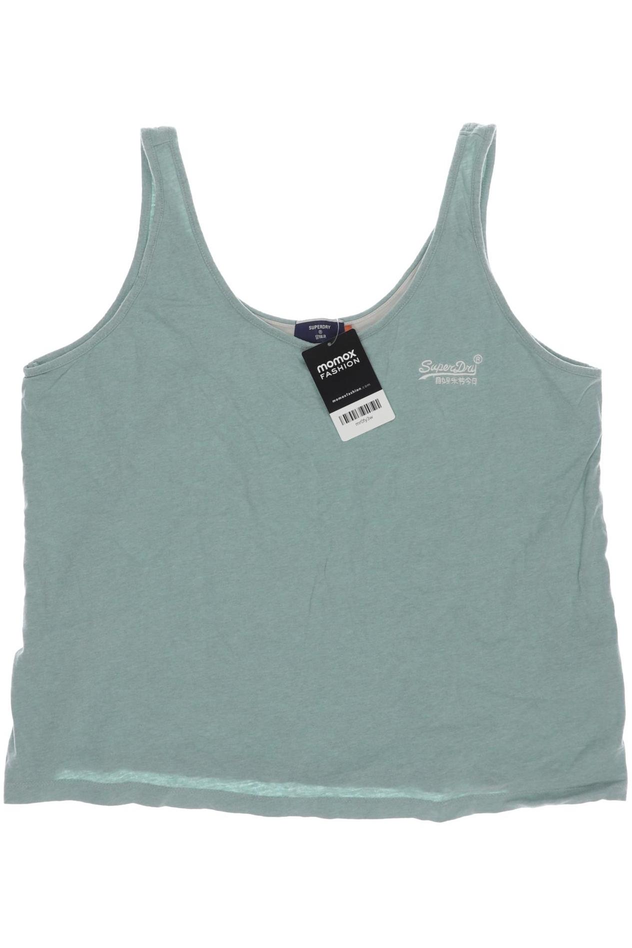 

Superdry Damen Top, türkis, Gr. 42
