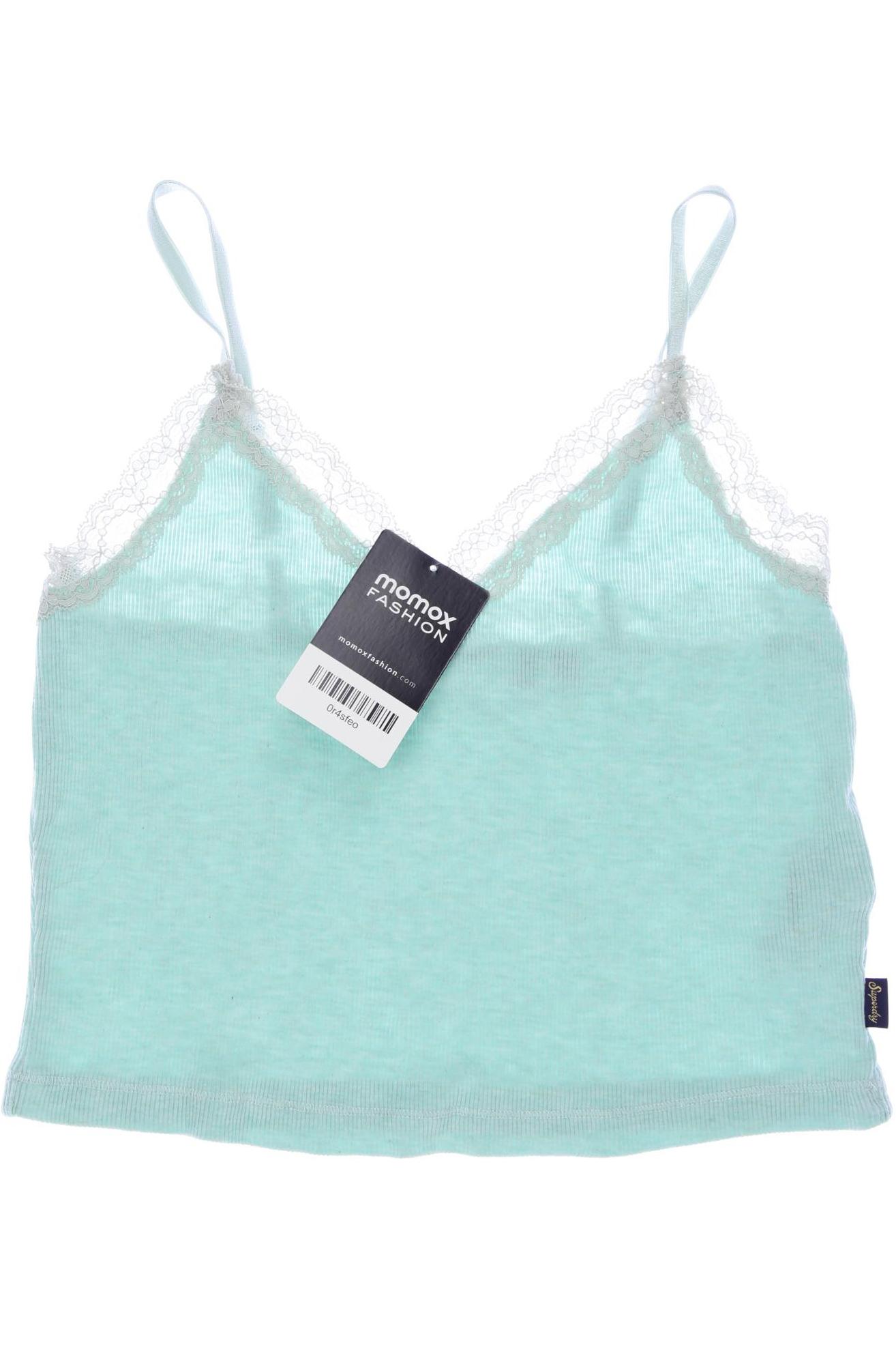 

Superdry Damen Top, hellgrün, Gr. 34