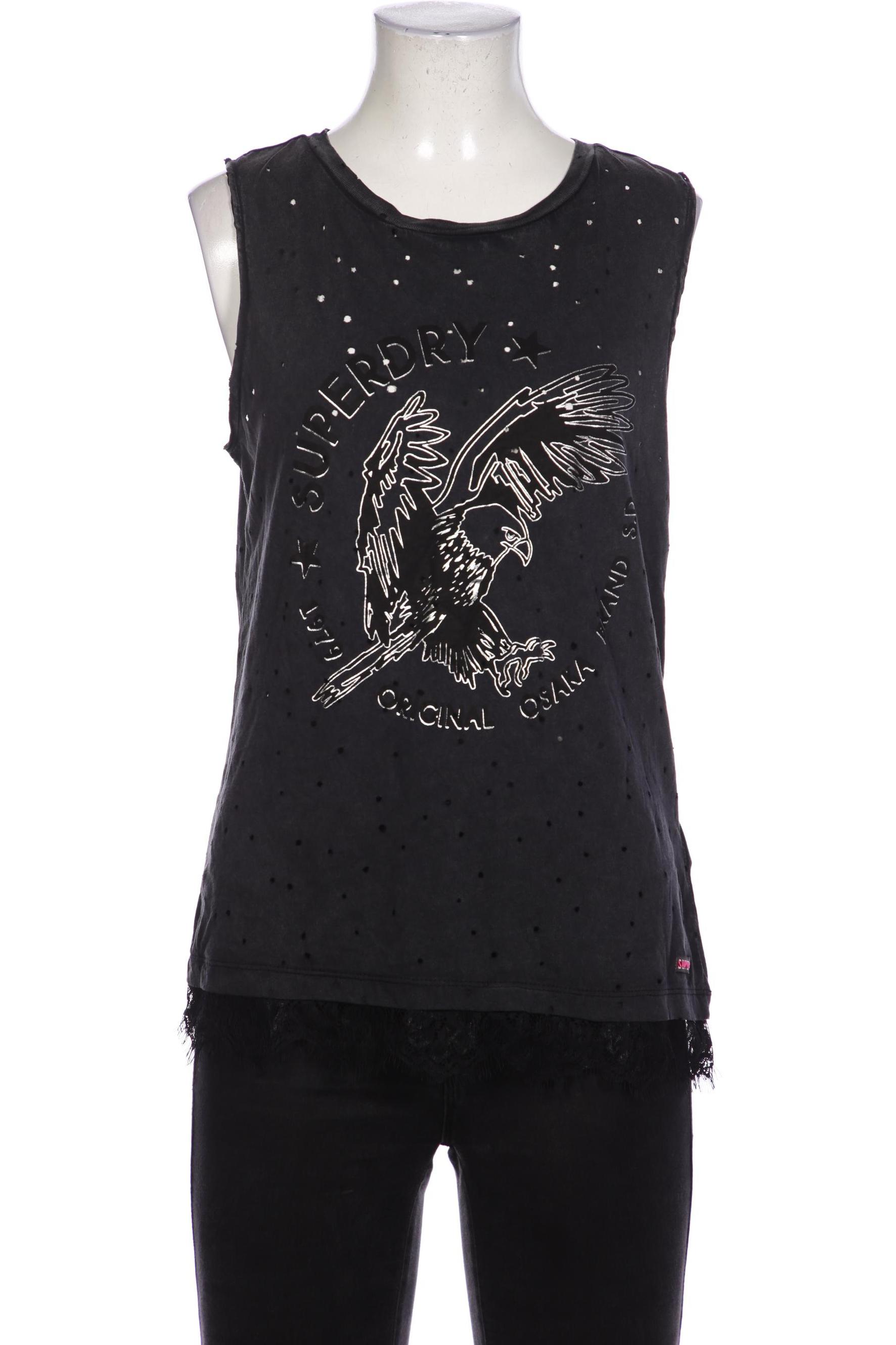 

Superdry Damen Top, grau, Gr. 36