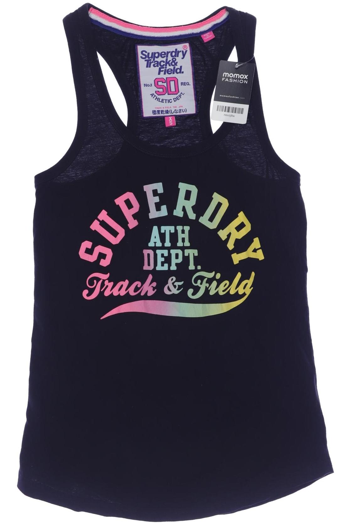 

Superdry Damen Top, schwarz, Gr. 34
