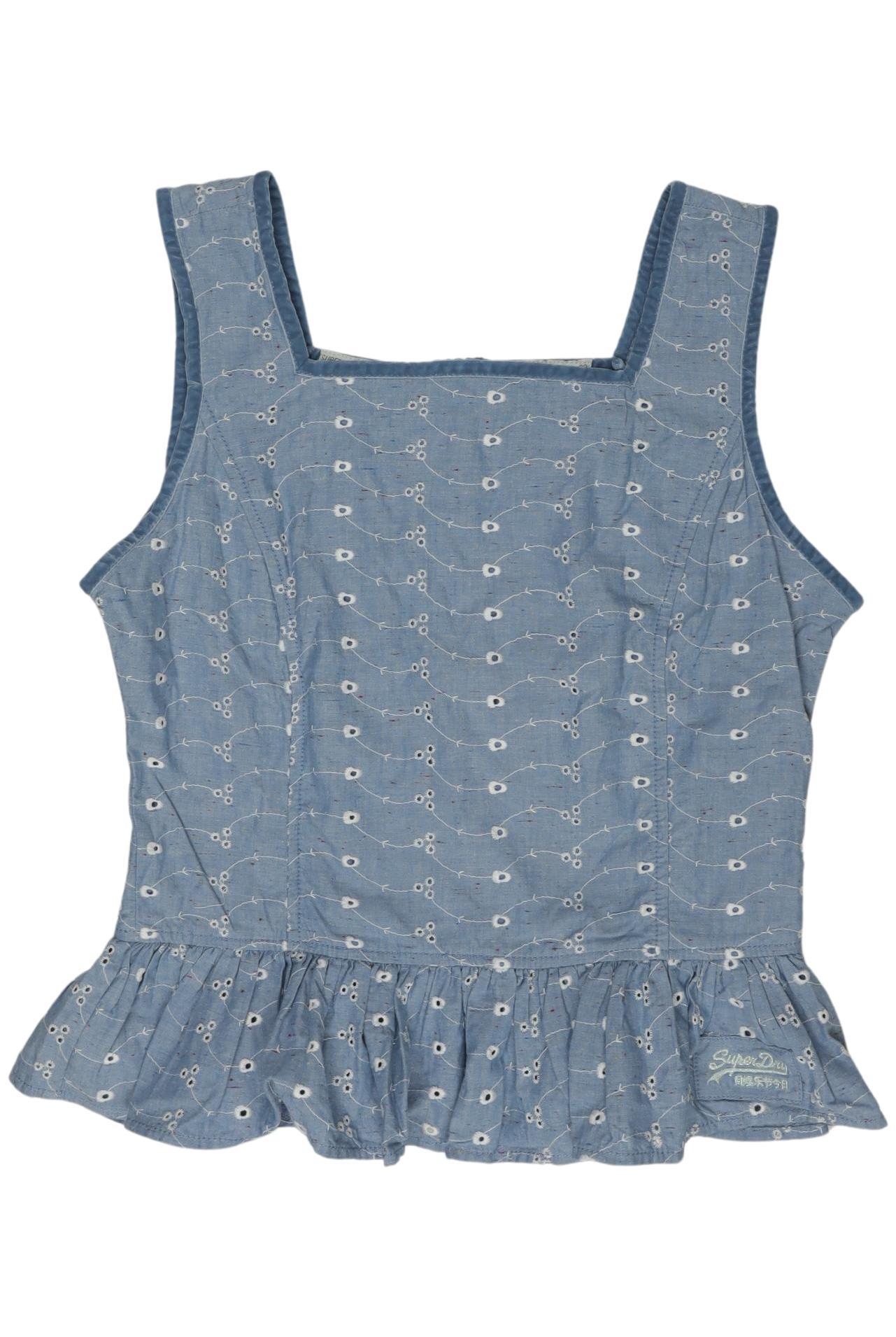 

Superdry Damen Top, hellblau, Gr. 42