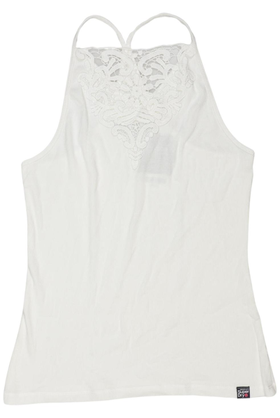 

Superdry Damen Top, weiß, Gr. 38