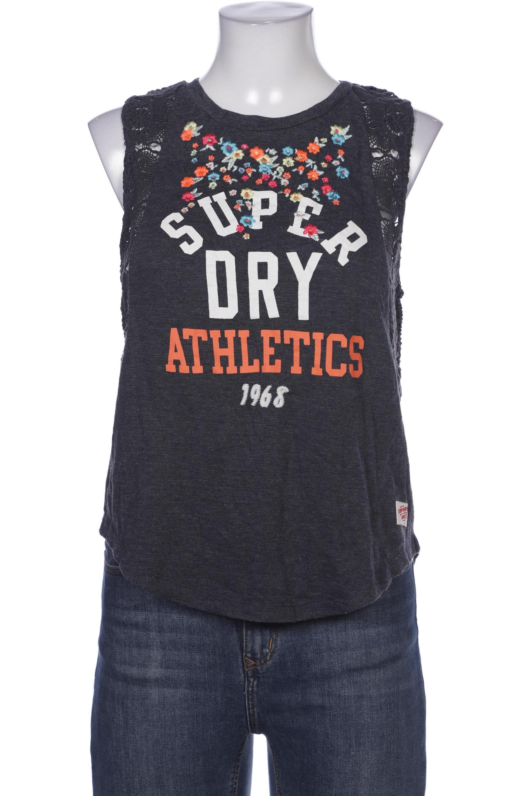 

Superdry Damen Top, grau, Gr. 38