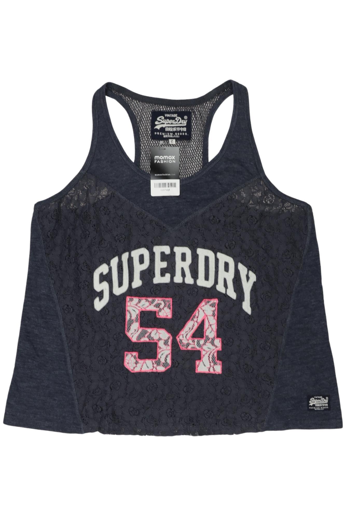 

Superdry Damen Top, marineblau, Gr. 44