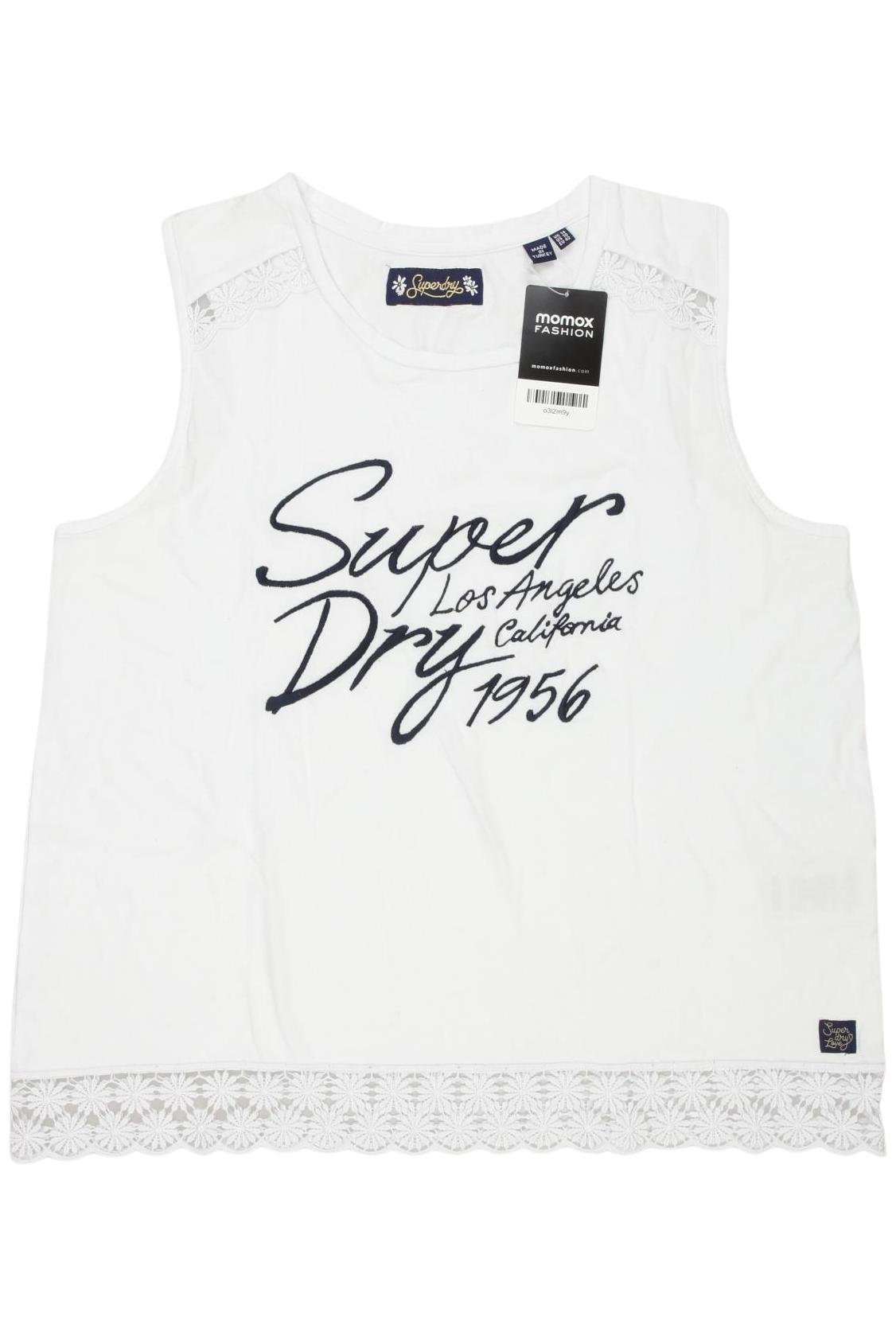

Superdry Damen Top, weiß, Gr. 42