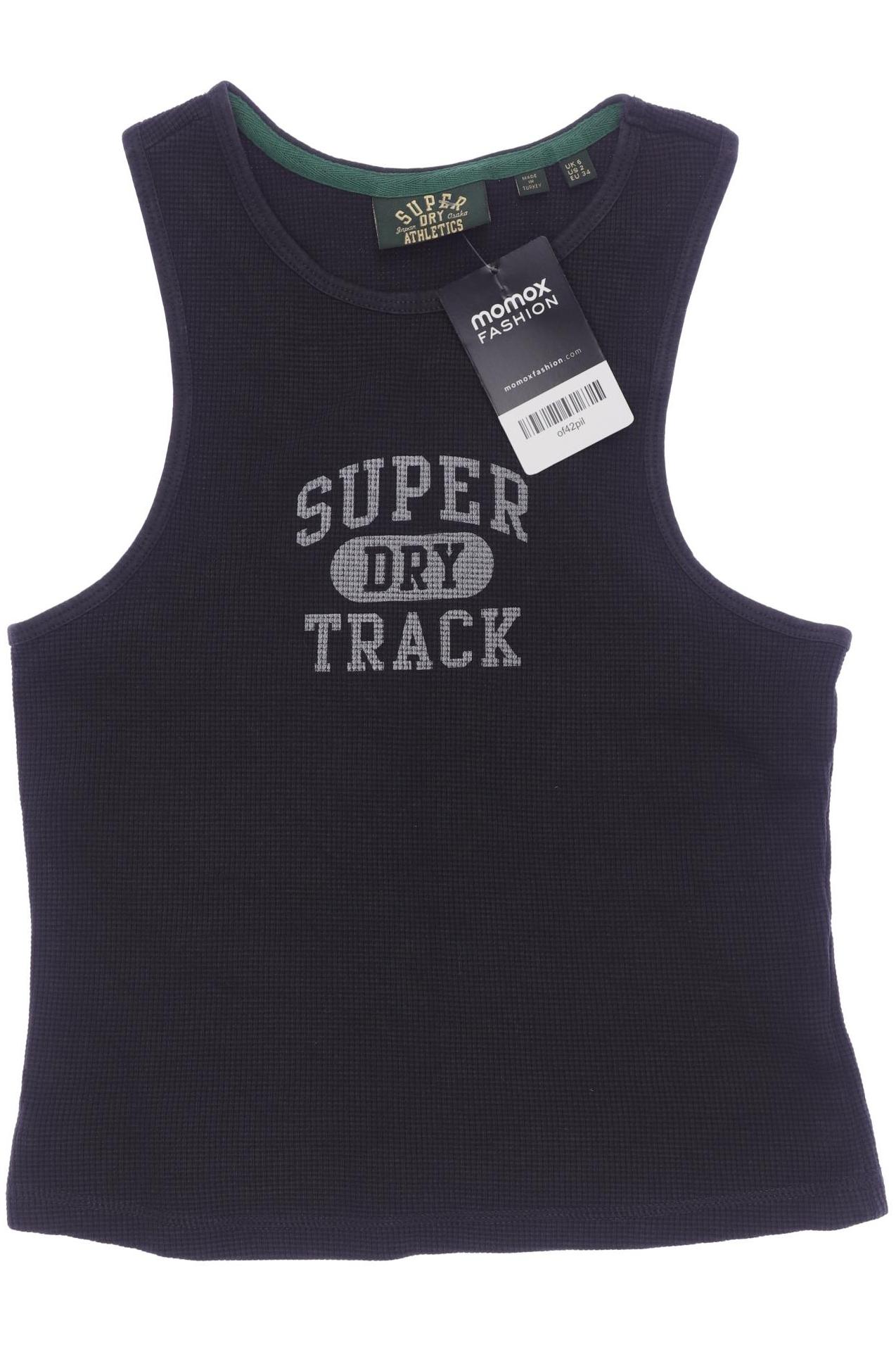 

Superdry Damen Top, schwarz, Gr. 34