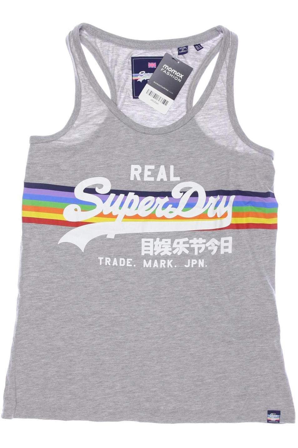 

Superdry Damen Top, grau, Gr. 36