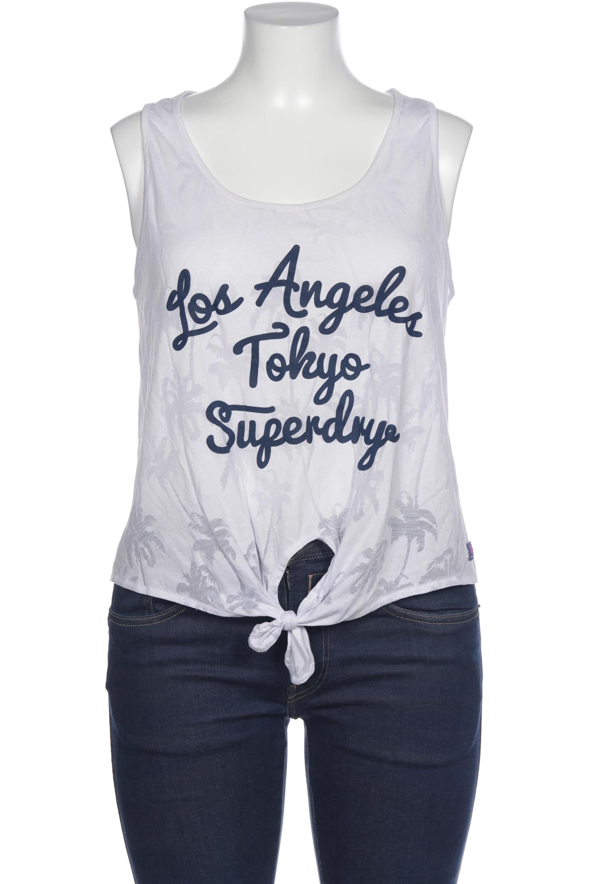 

Superdry Damen Top, weiß, Gr. 42