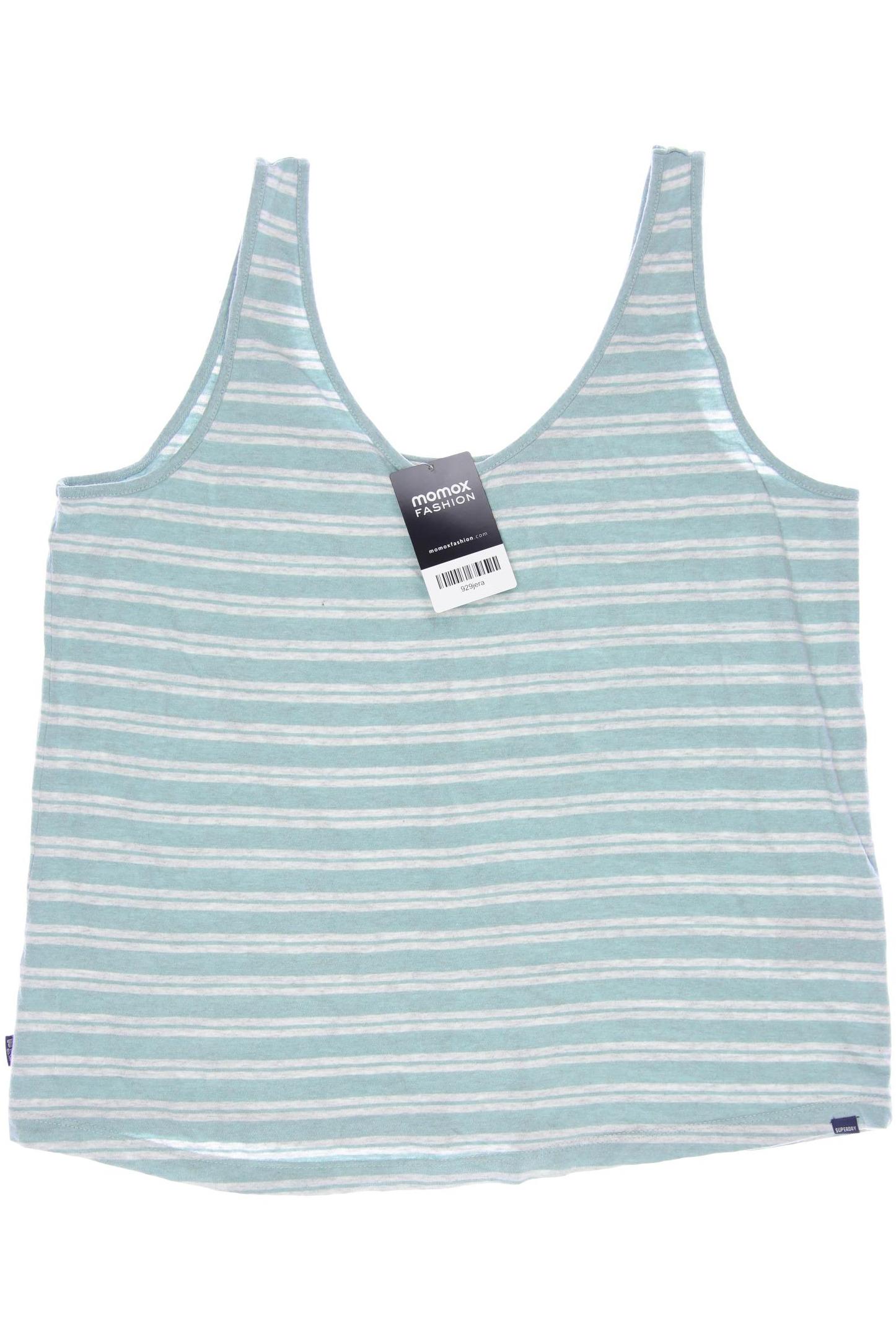 

Superdry Damen Top, türkis, Gr. 40