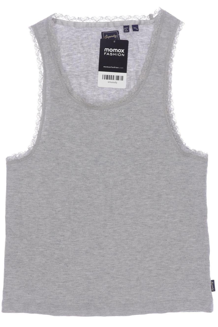 

Superdry Damen Top, grau, Gr. 34