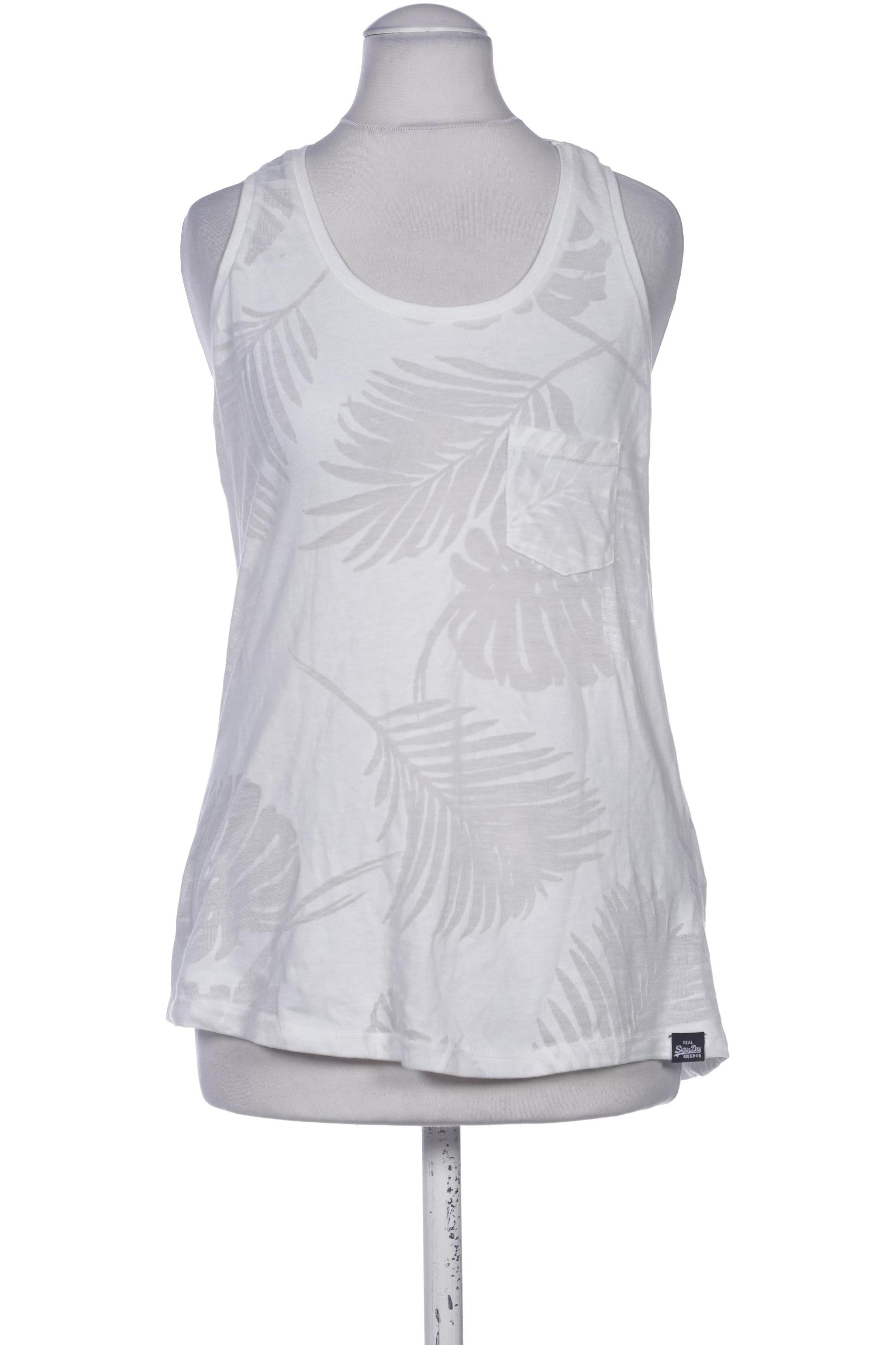 

Superdry Damen Top, weiß, Gr. 34