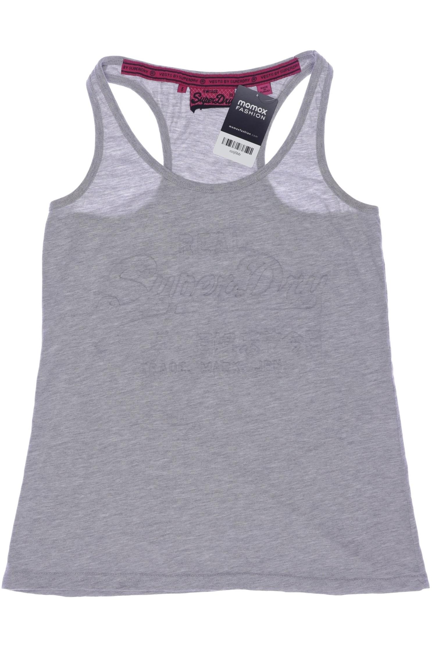 

Superdry Damen Top, grau, Gr. 34