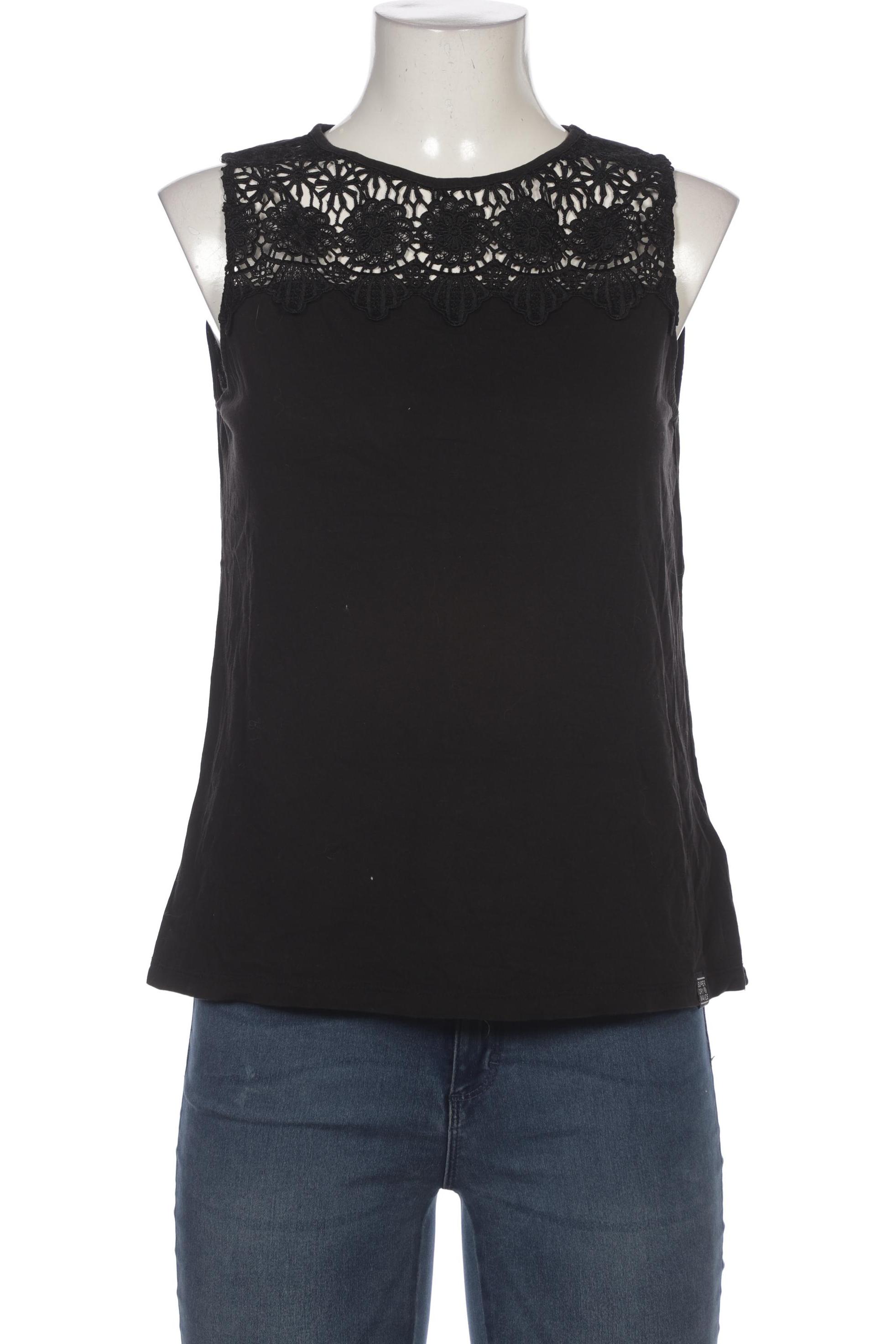 

Superdry Damen Top, schwarz