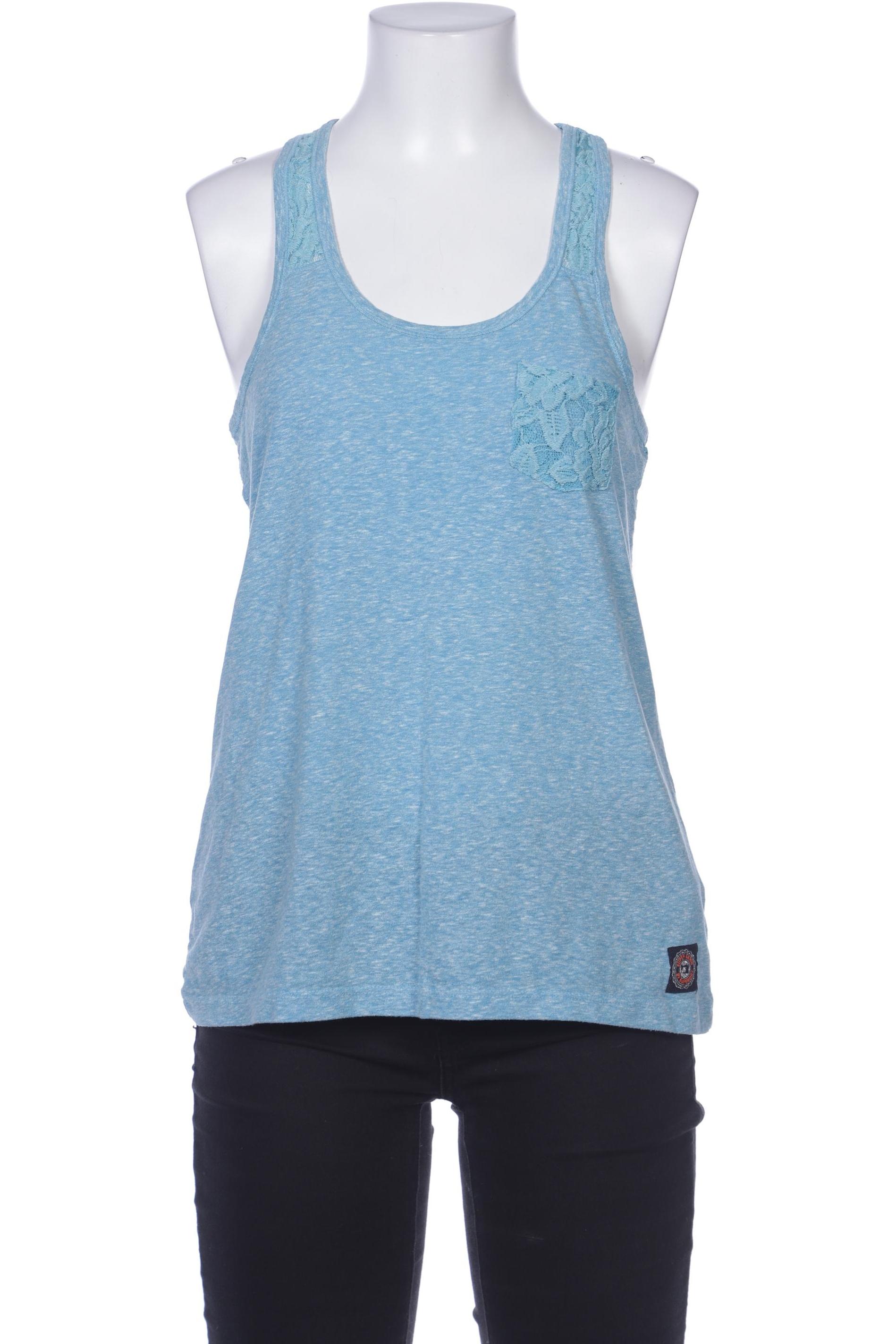 

Superdry Damen Top, blau, Gr. 36