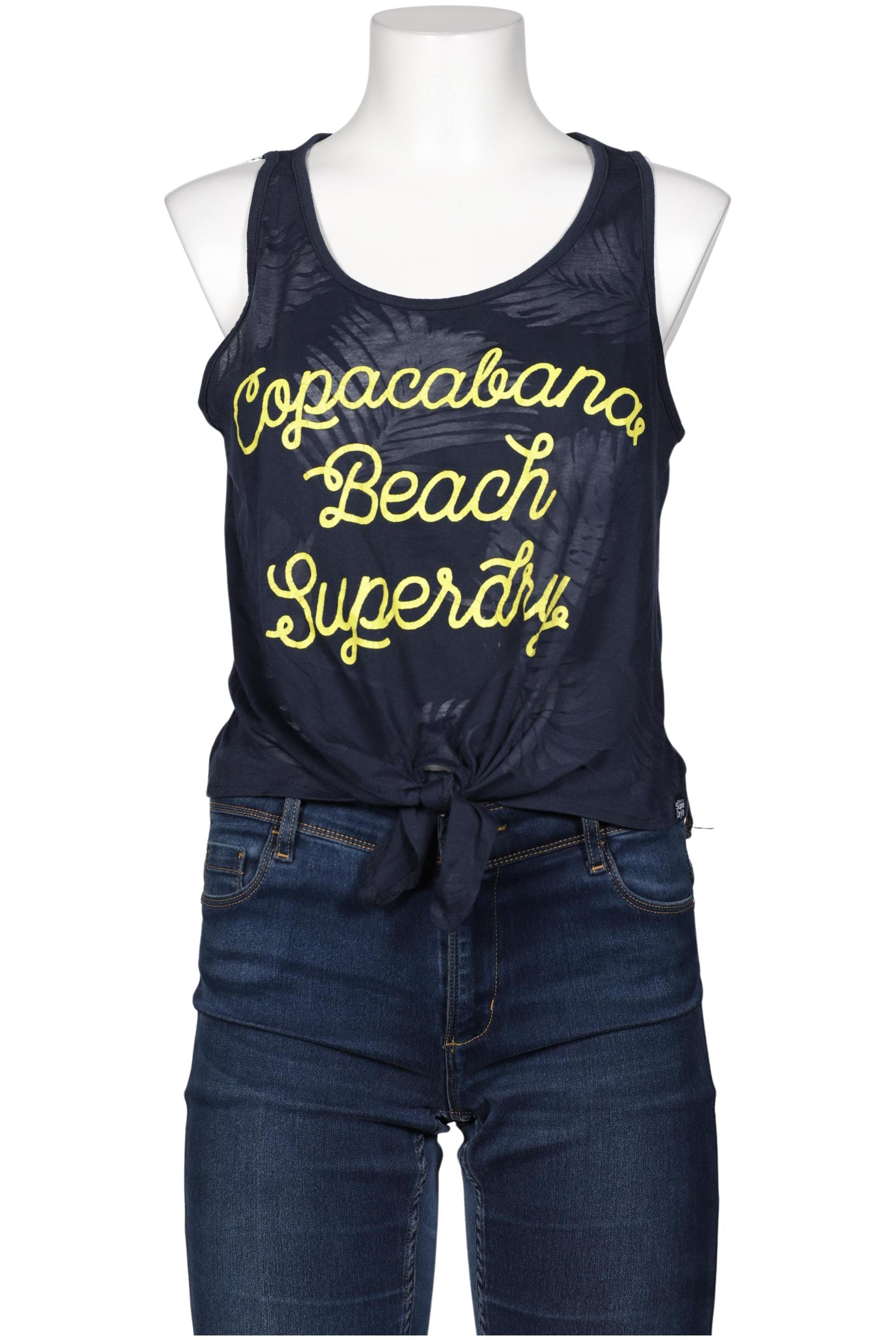 

Superdry Damen Top, marineblau, Gr. 36