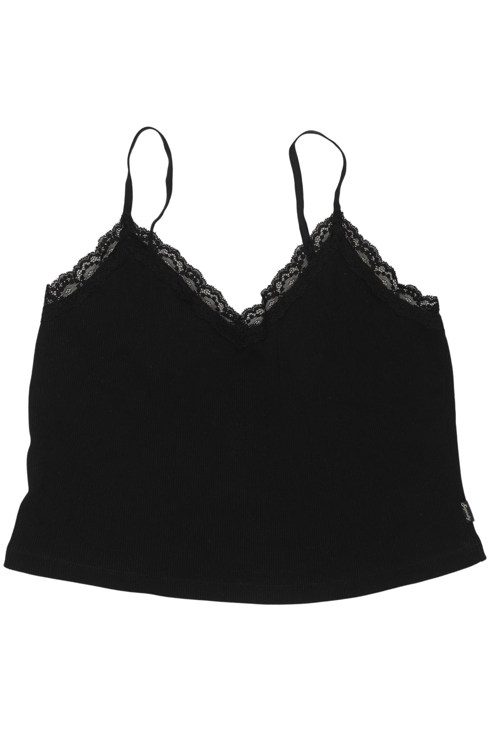 

Superdry Damen Top, schwarz, Gr. 38