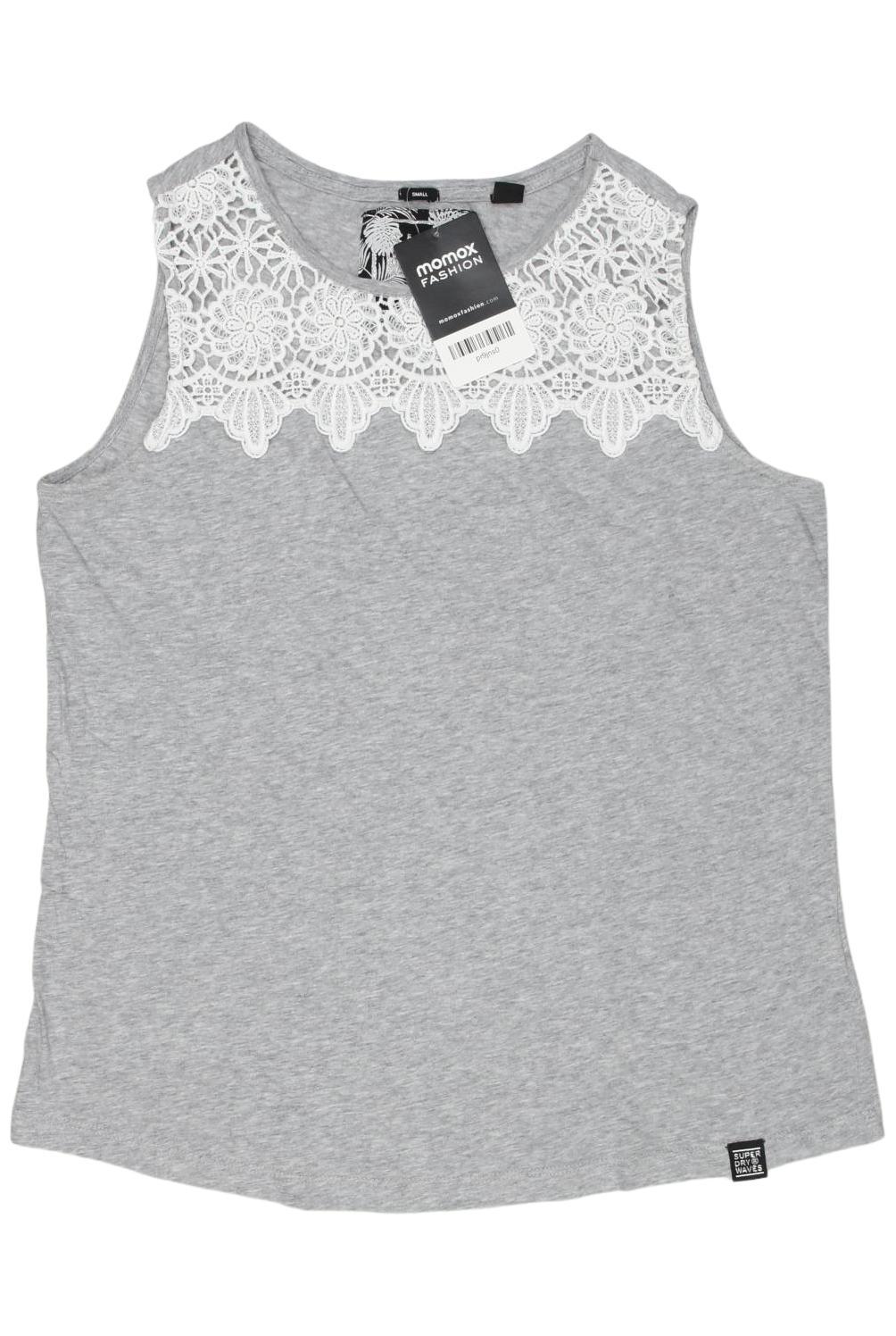 

Superdry Damen Top, grau, Gr. 36