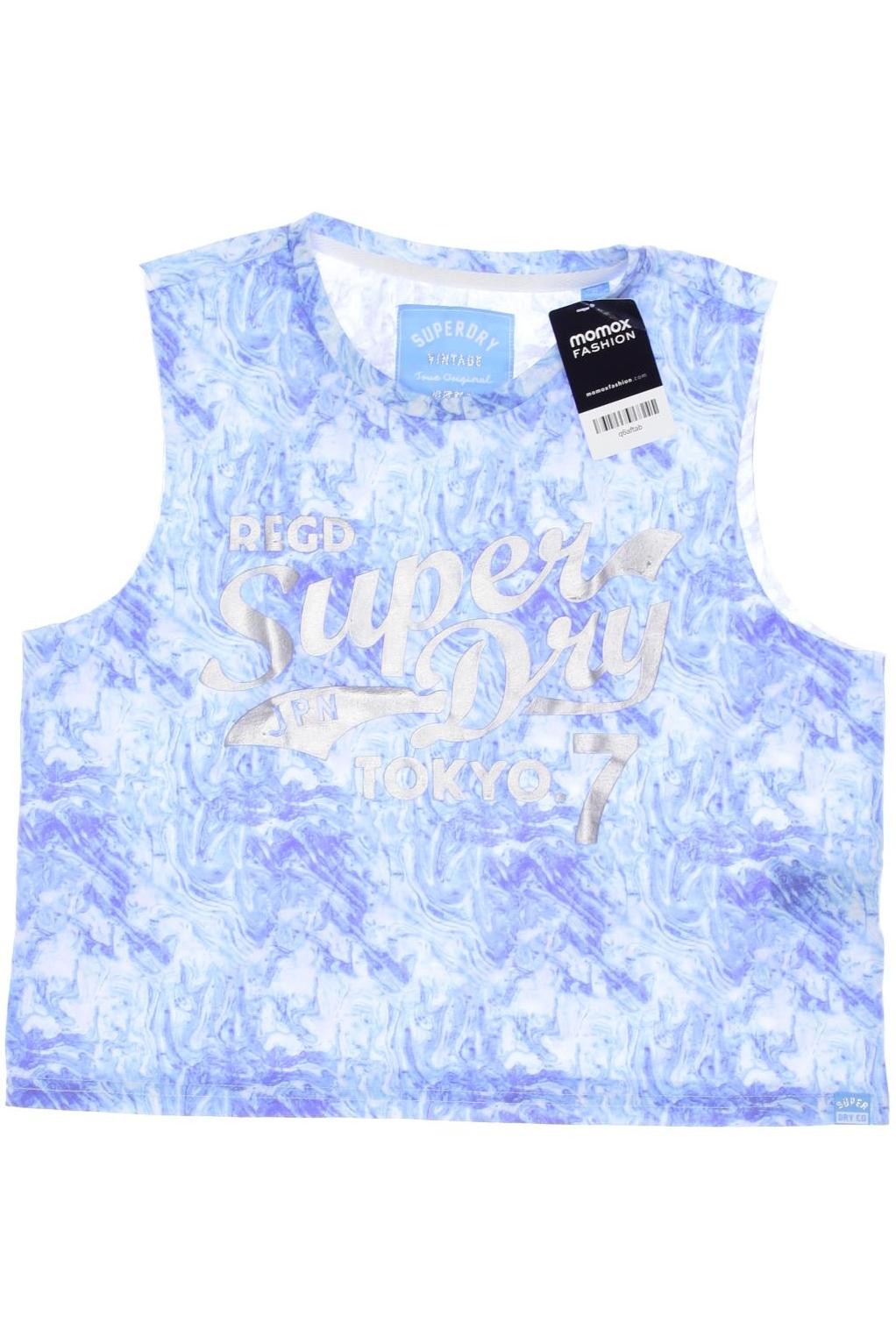 

Superdry Damen Top, blau, Gr. 38