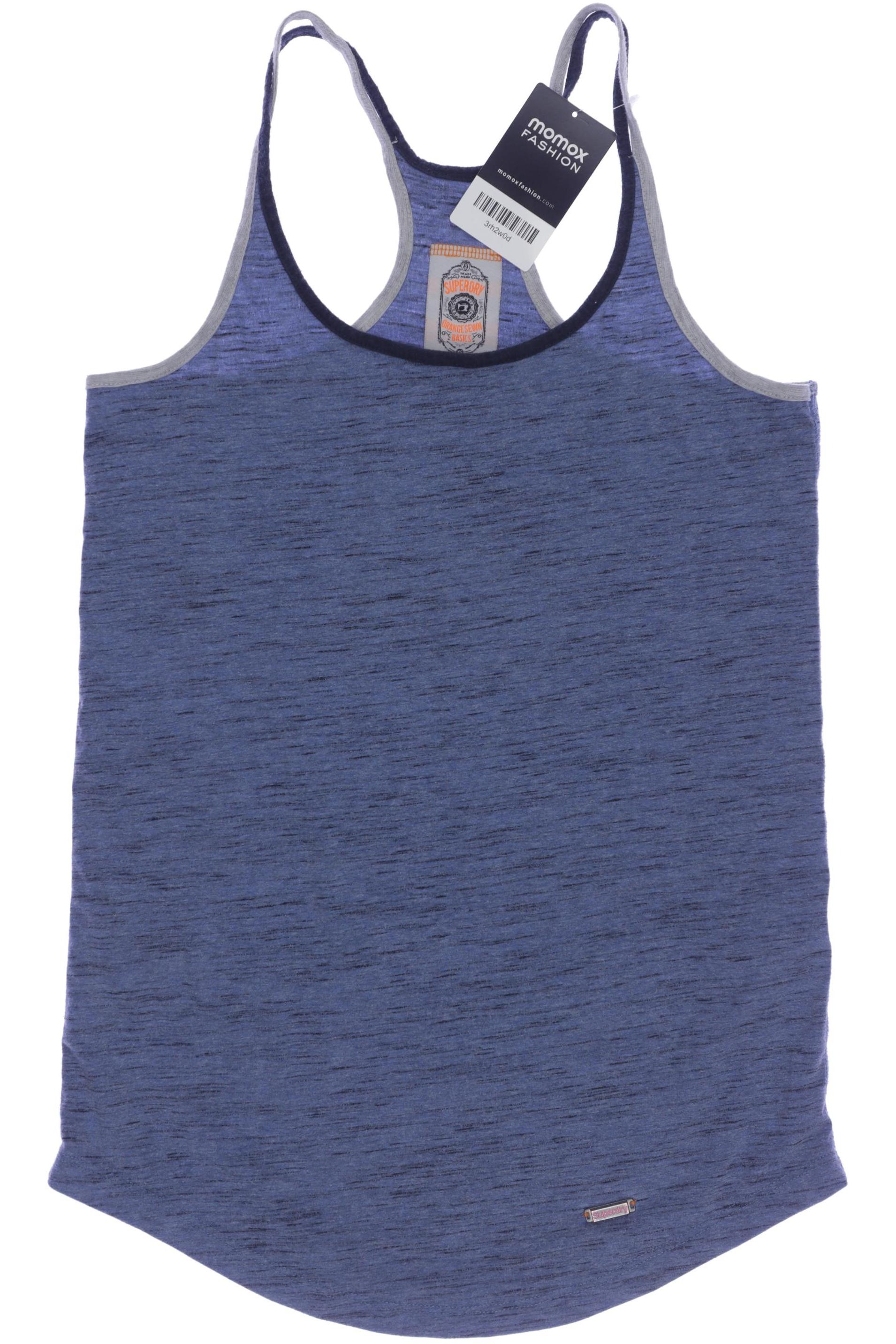 

Superdry Damen Top, blau, Gr. 34