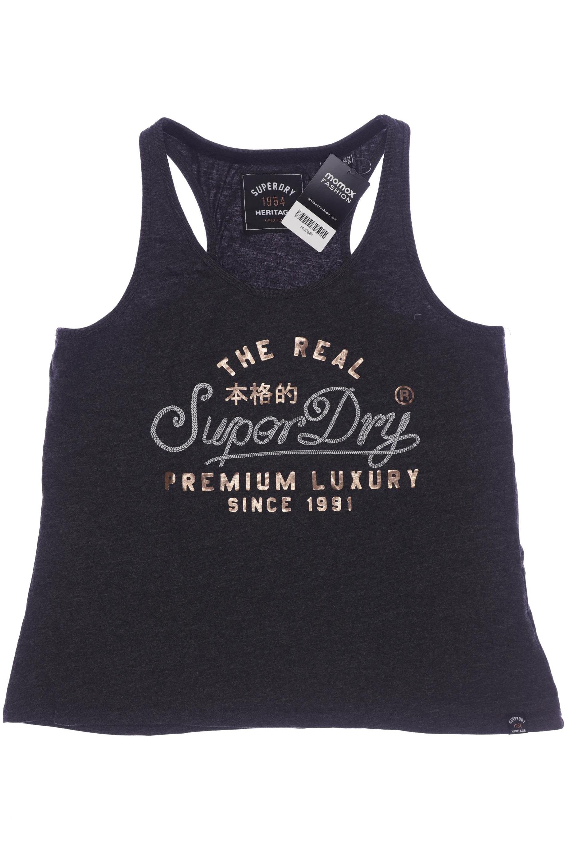 

Superdry Damen Top, grau, Gr. 42