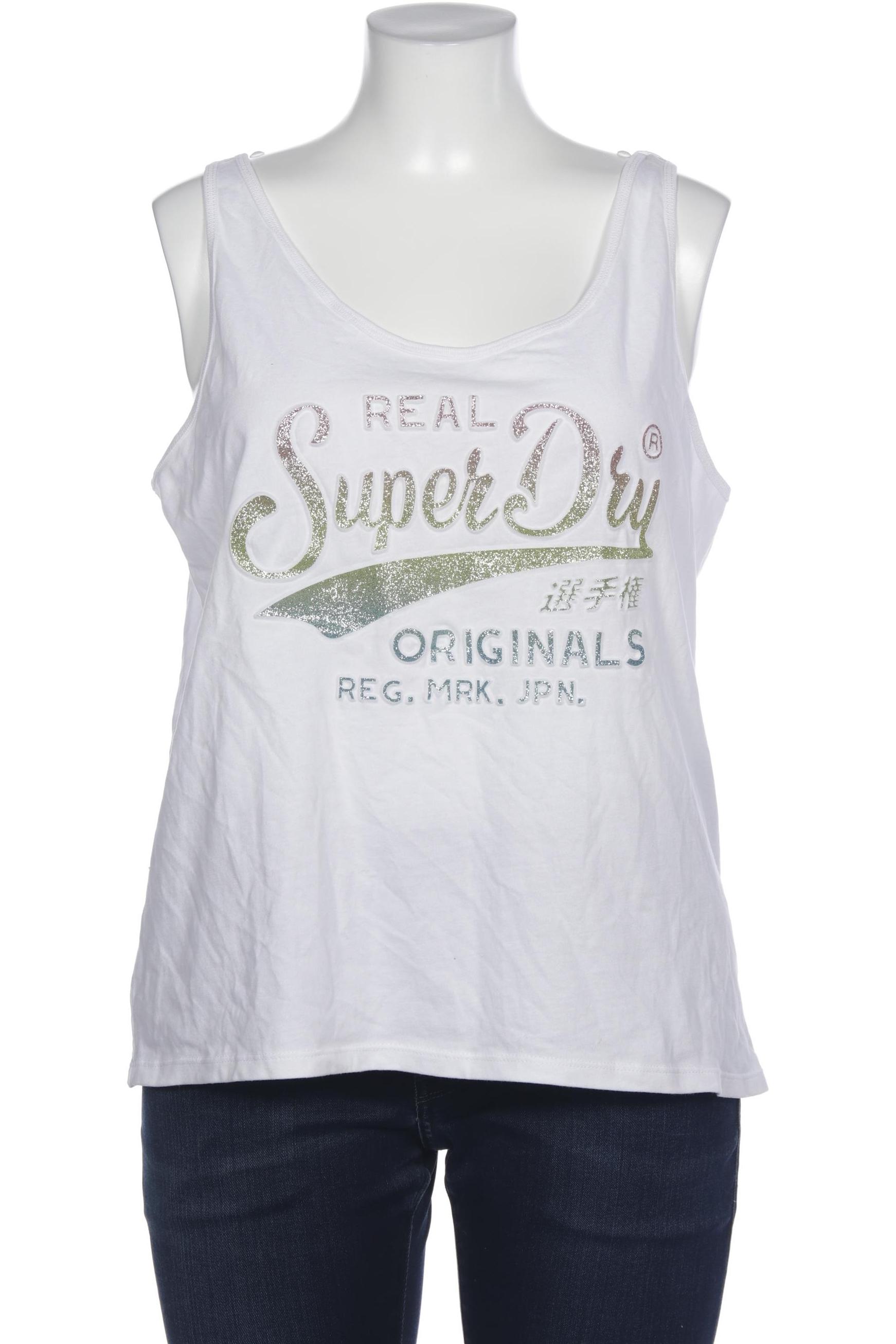 

Superdry Damen Top, weiß, Gr. 44