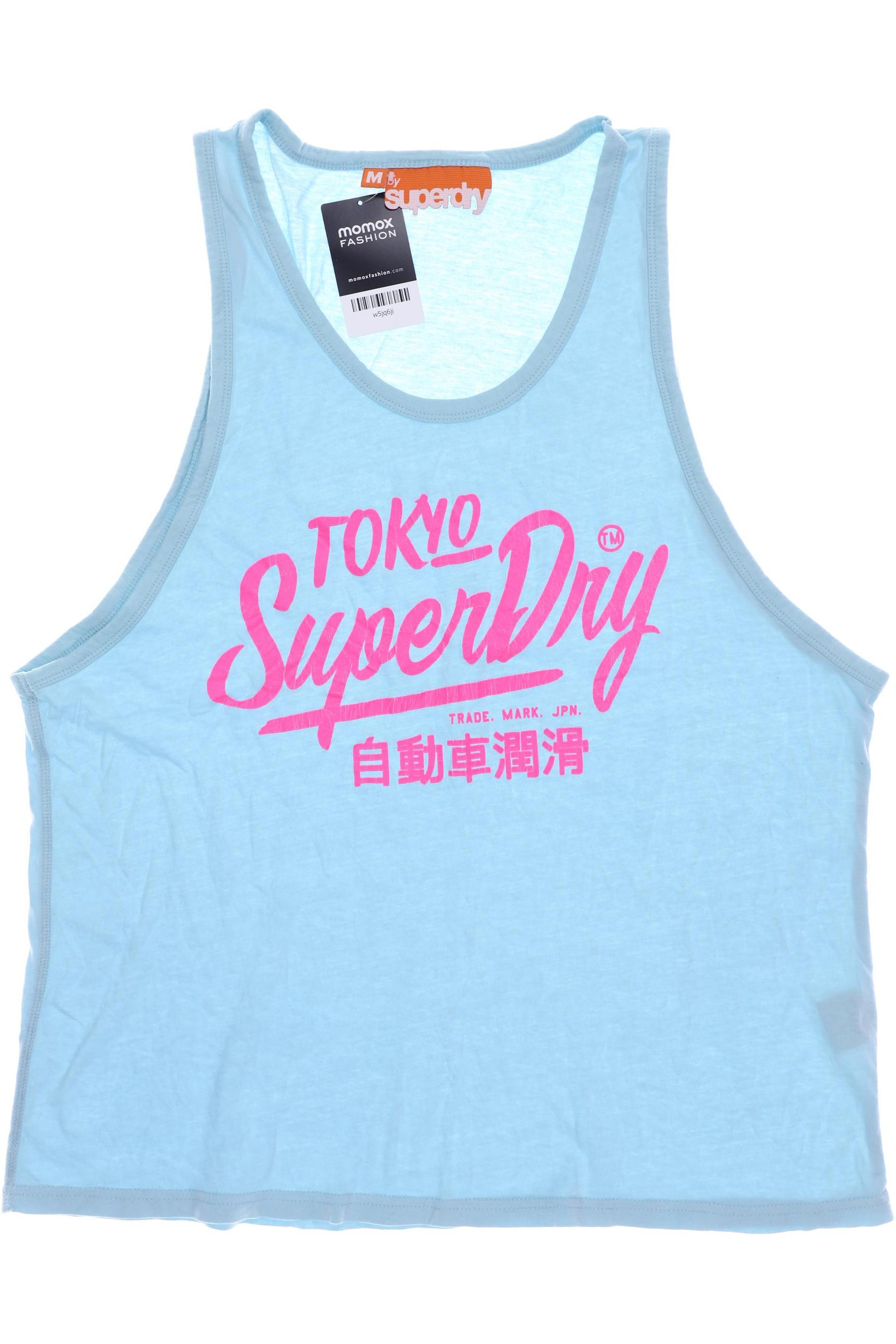

Superdry Damen Top, hellblau, Gr. 38