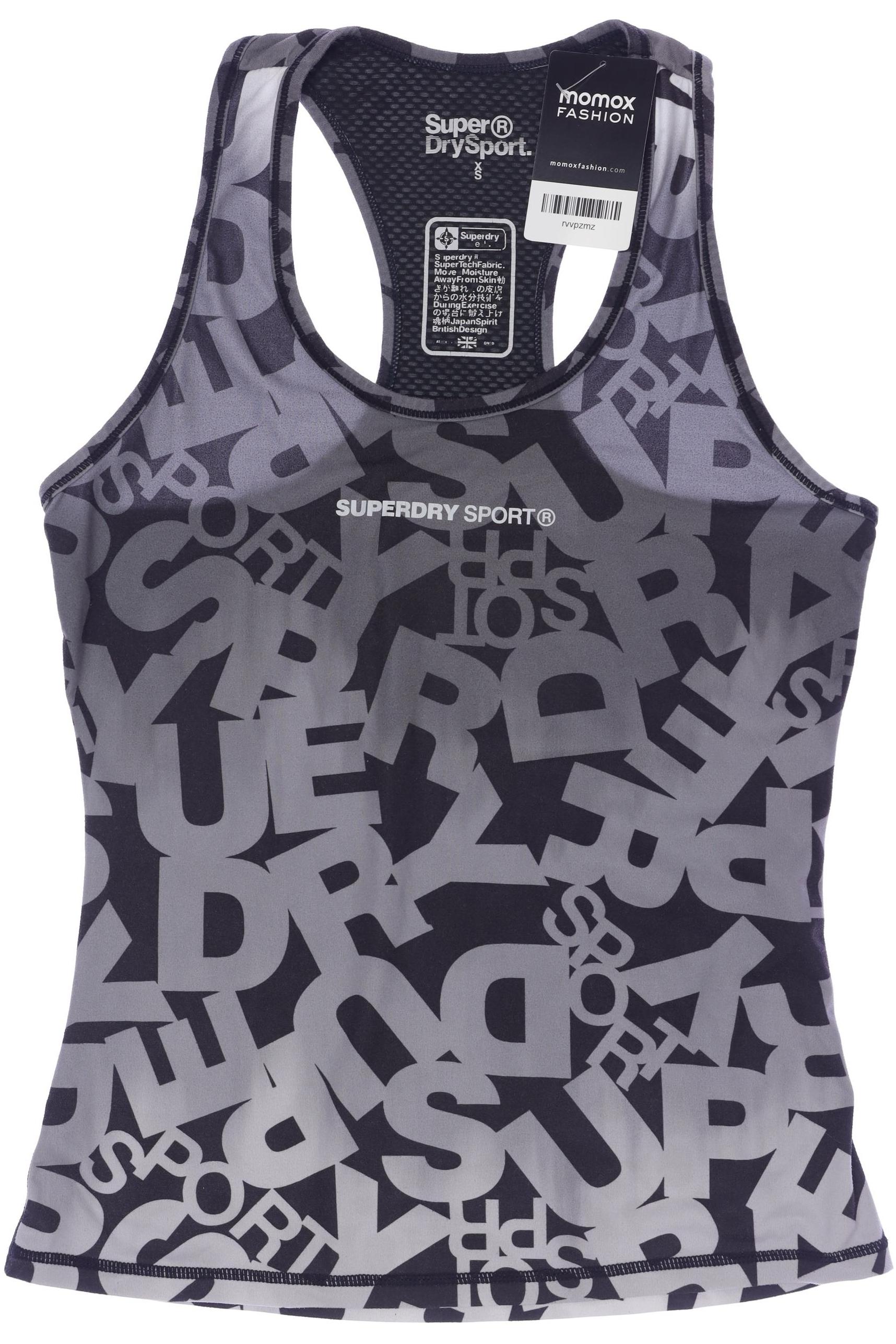 

Superdry Damen Top, grau, Gr. 34