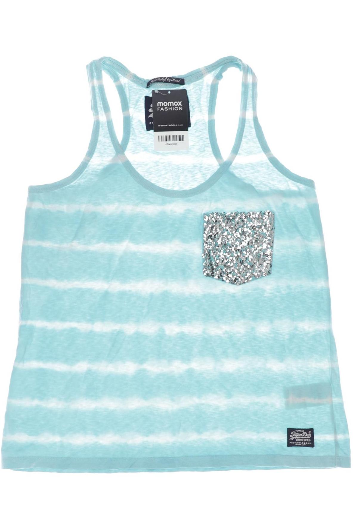 

Superdry Damen Top, blau, Gr. 36