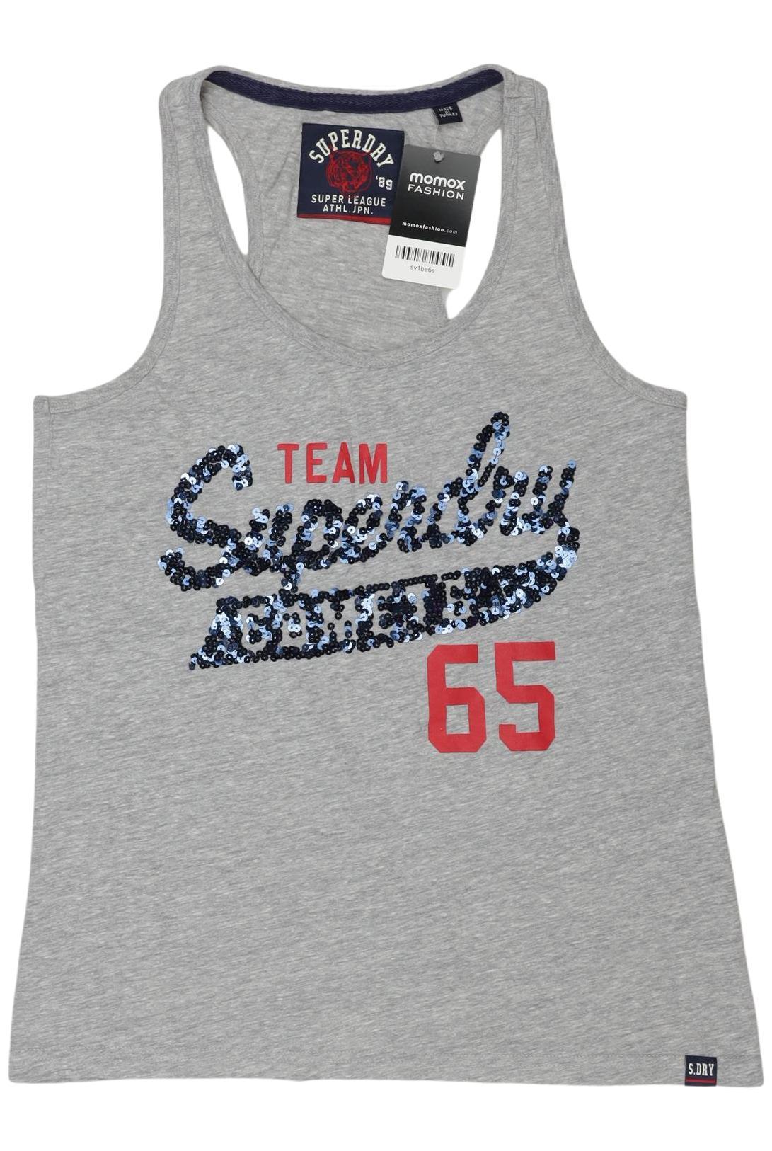 

Superdry Damen Top, grau, Gr. 38