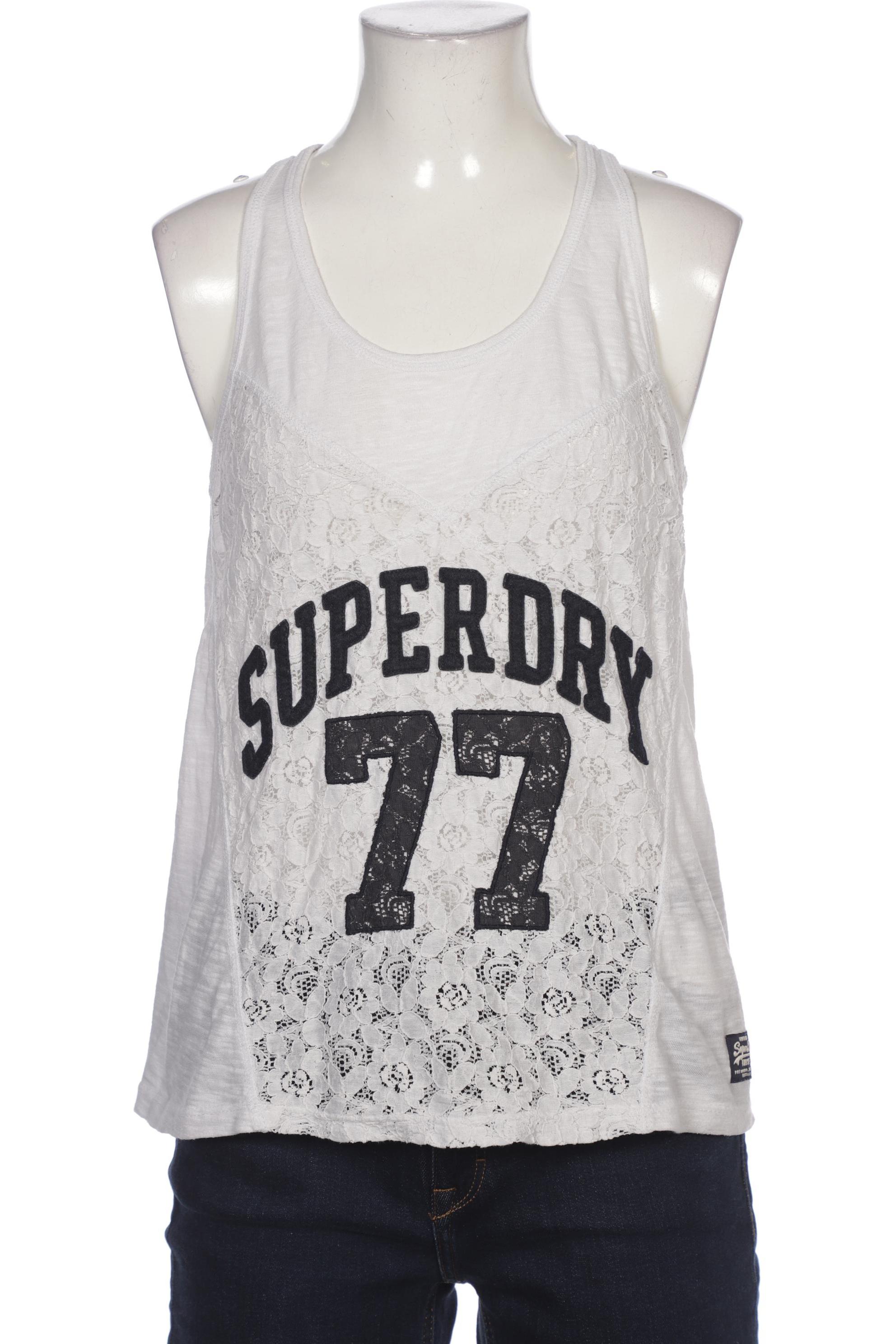 

Superdry Damen Top, weiß, Gr. 34