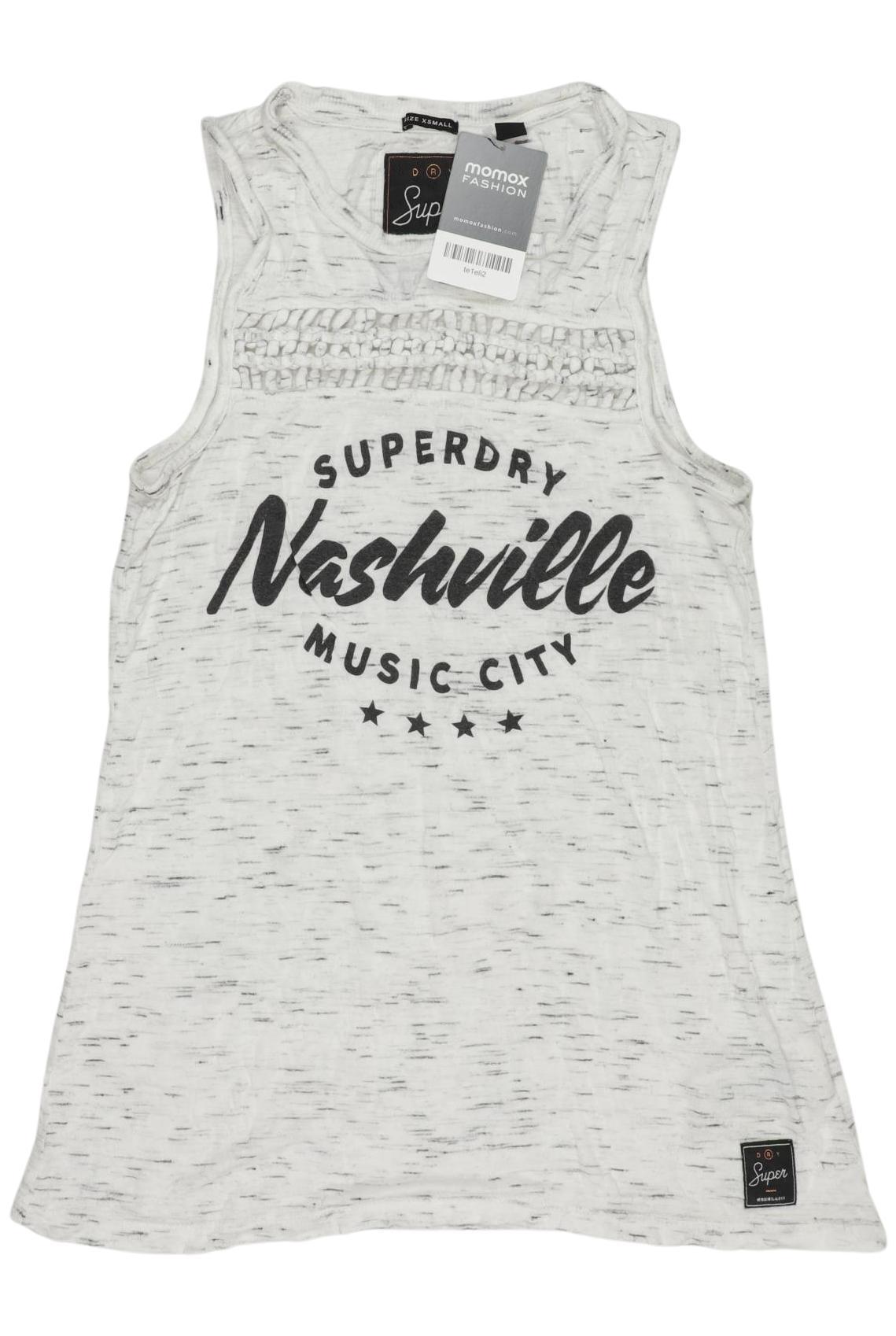 

Superdry Damen Top, grau, Gr. 34