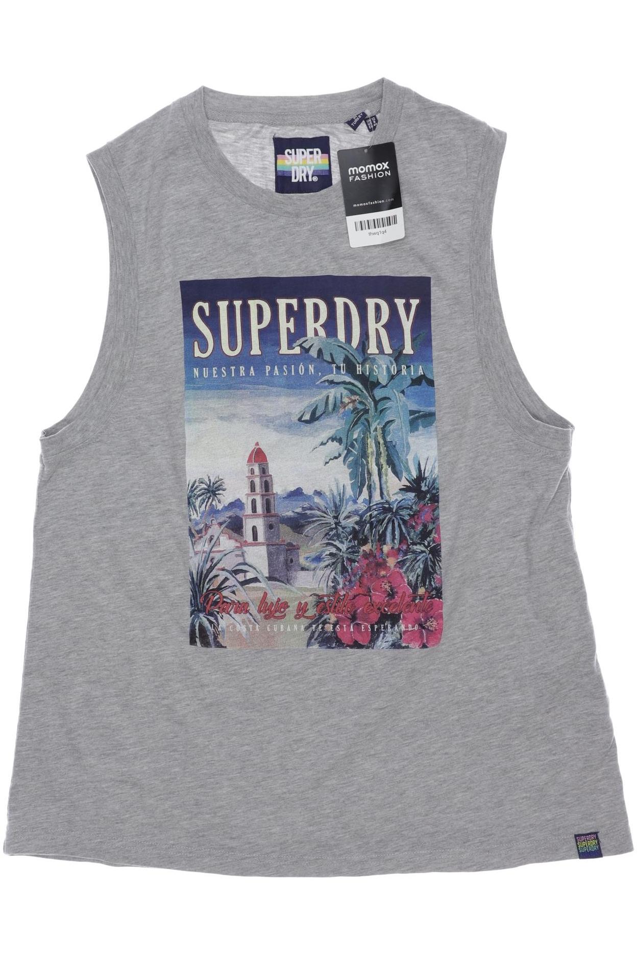

Superdry Damen Top, grau, Gr. 40