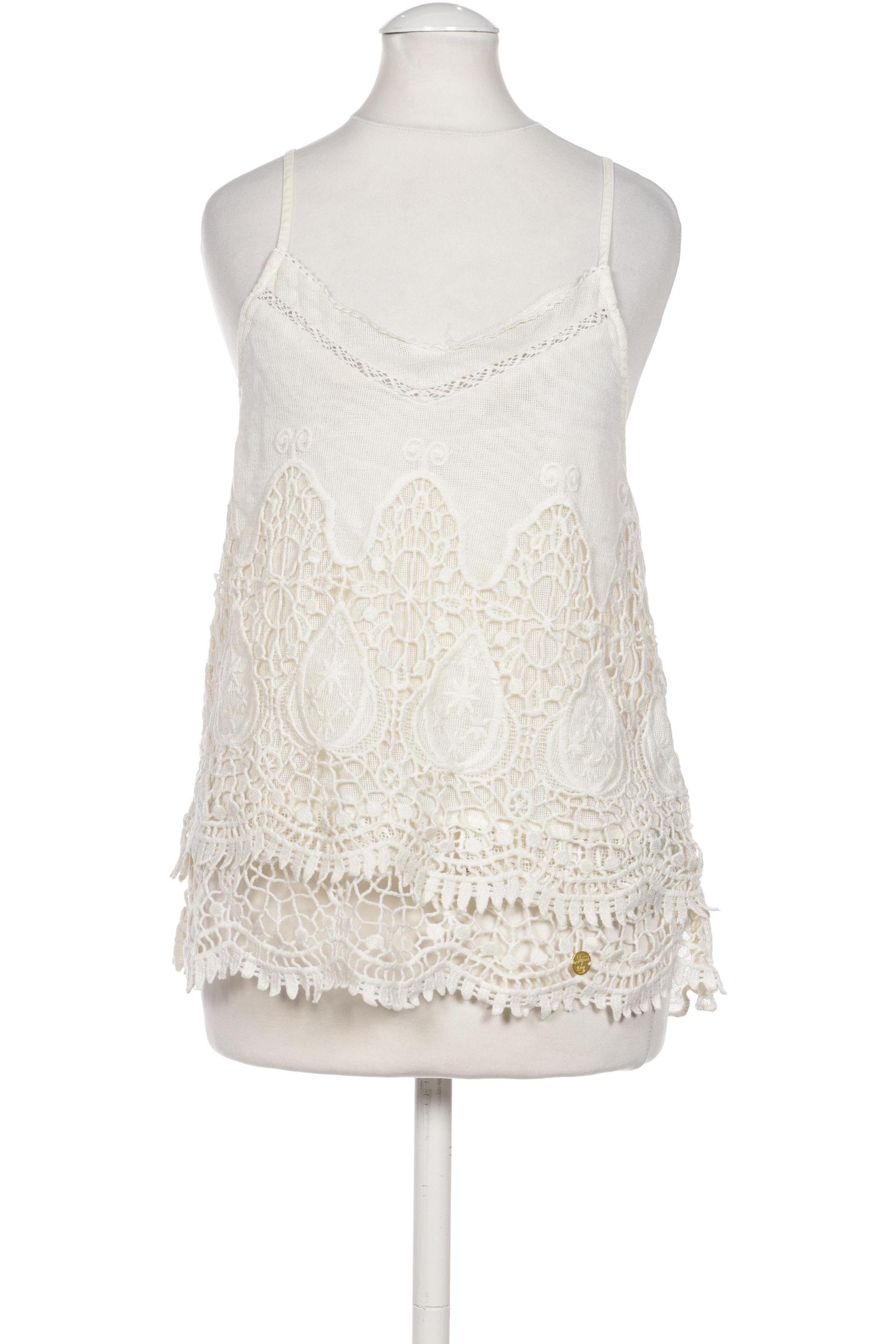 

Superdry Damen Top, cremeweiß, Gr. 36