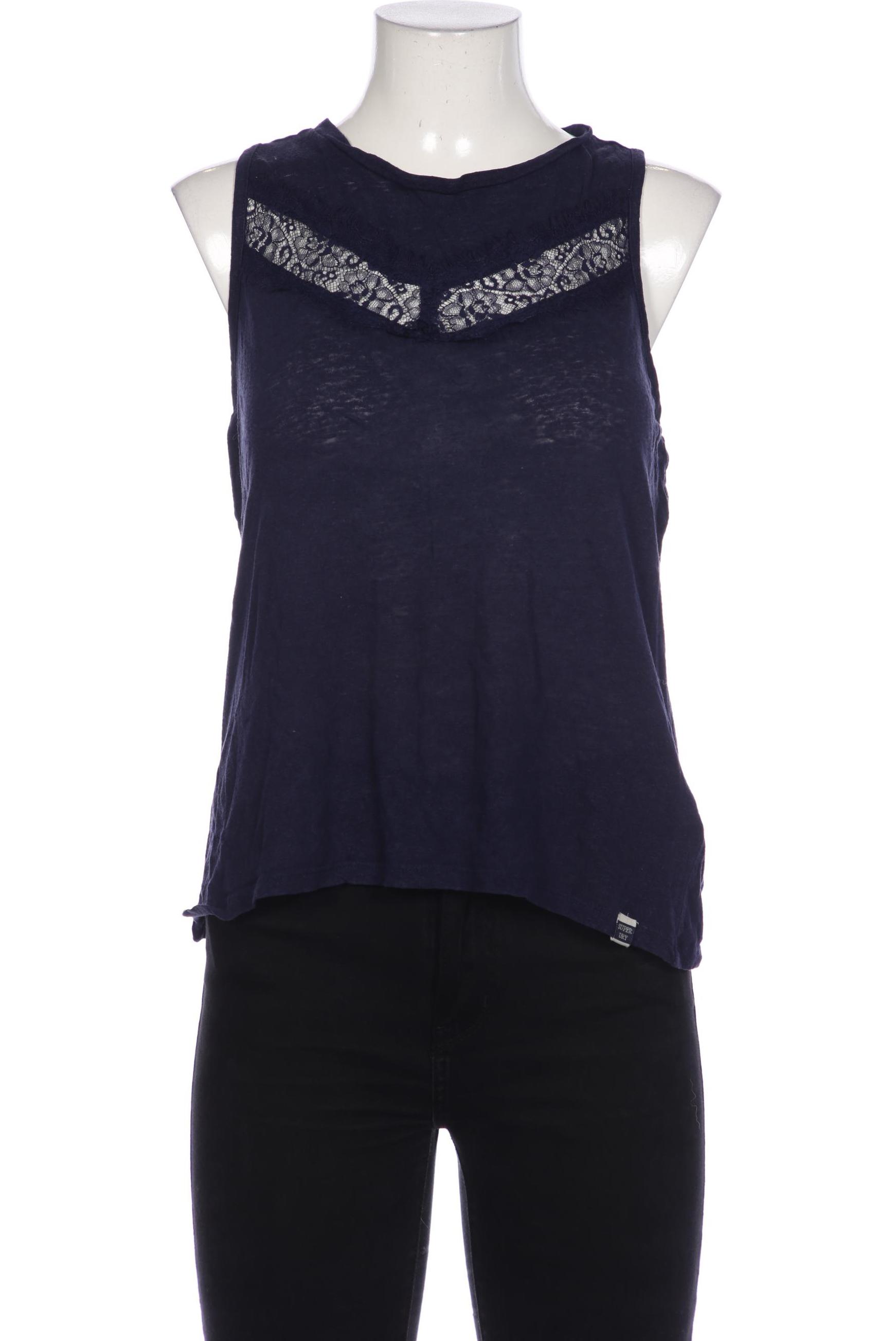 

Superdry Damen Top, marineblau, Gr. 38