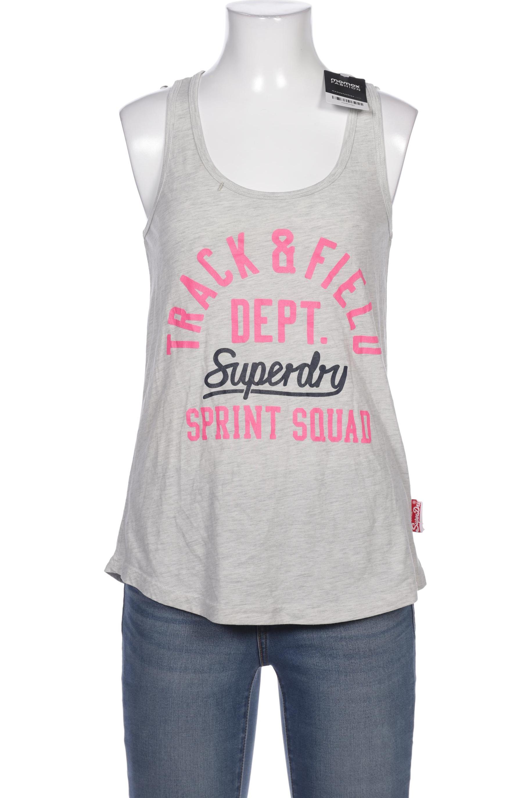 

Superdry Damen Top, grau, Gr. 34