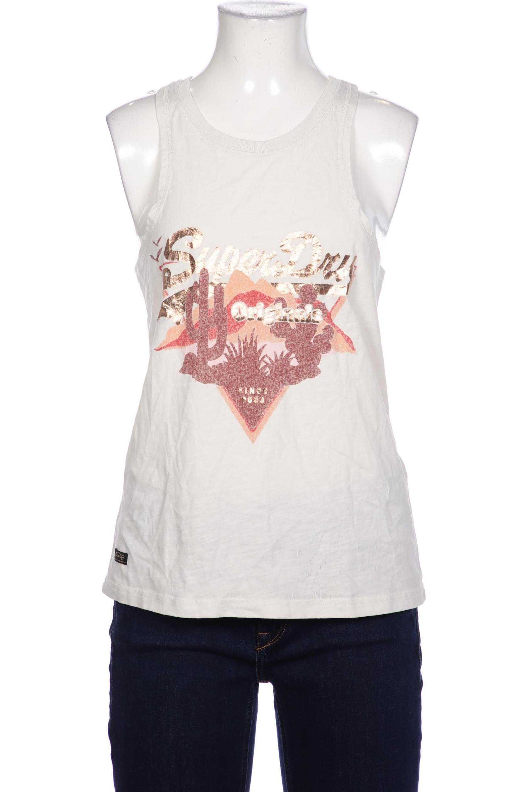 

Superdry Damen Top, cremeweiß