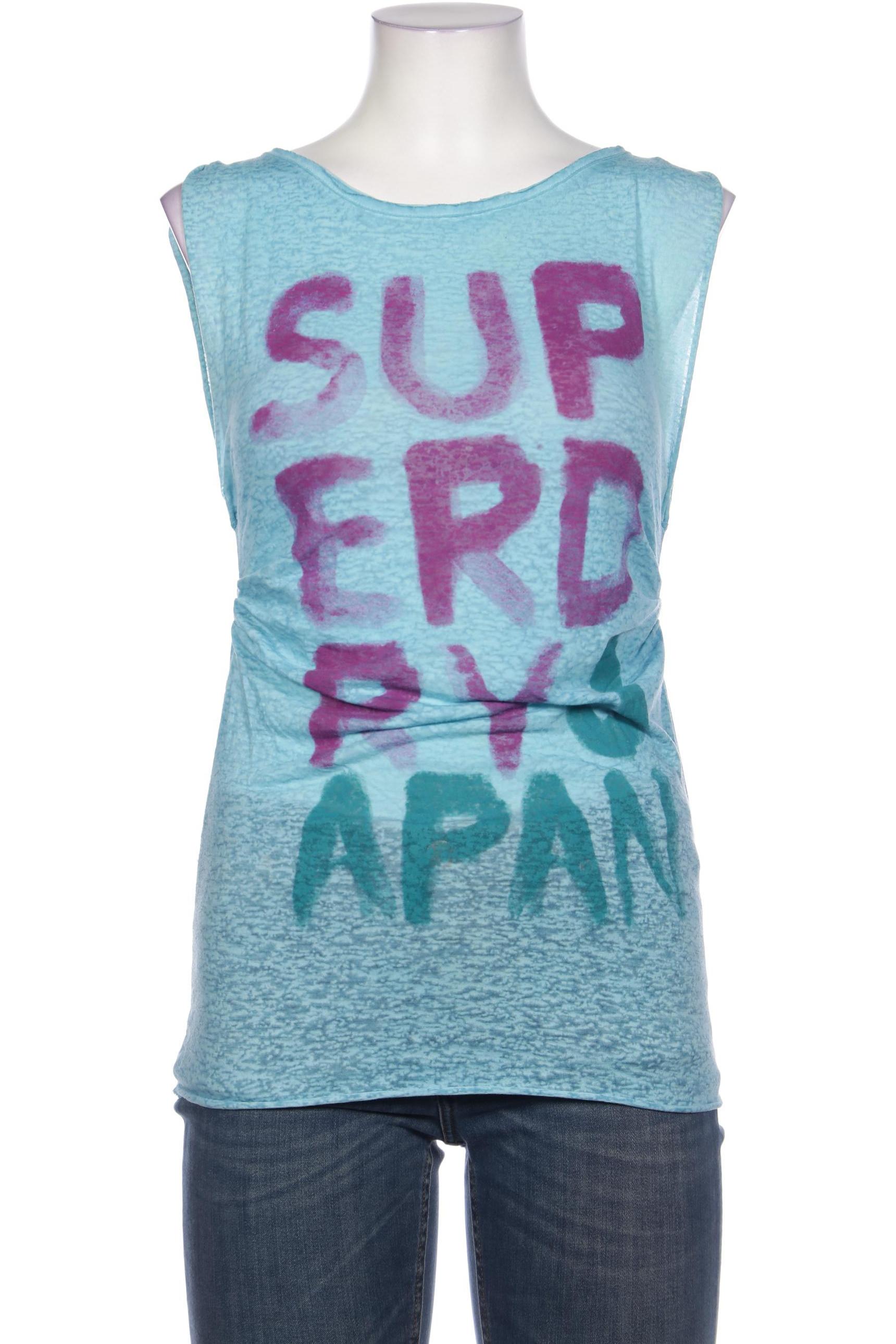 

Superdry Damen Top, blau, Gr. 38