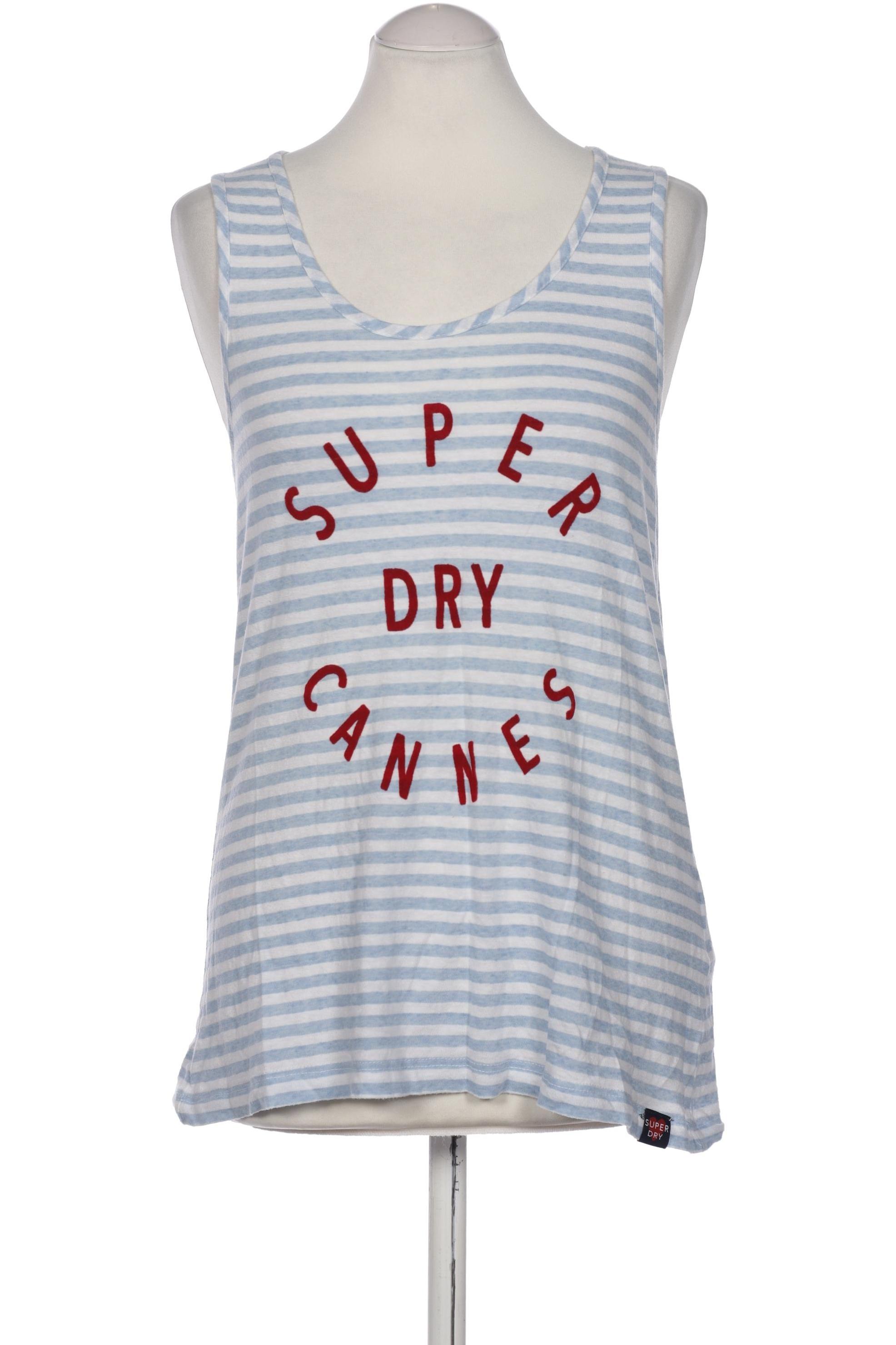 

Superdry Damen Top, hellblau, Gr. 38