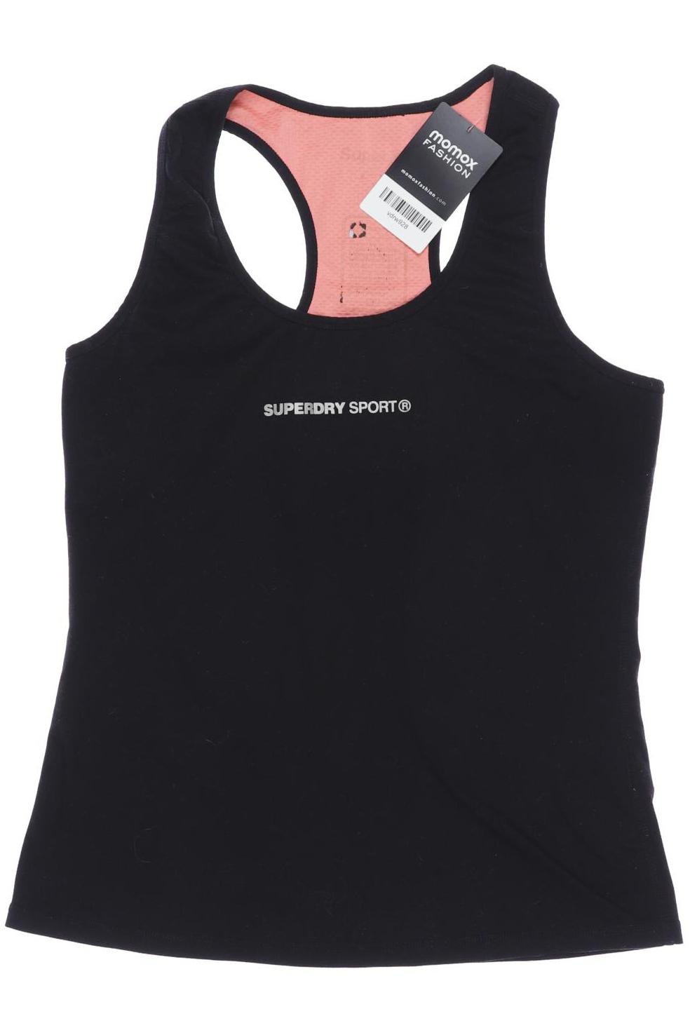 

Superdry Damen Top, schwarz, Gr. 36