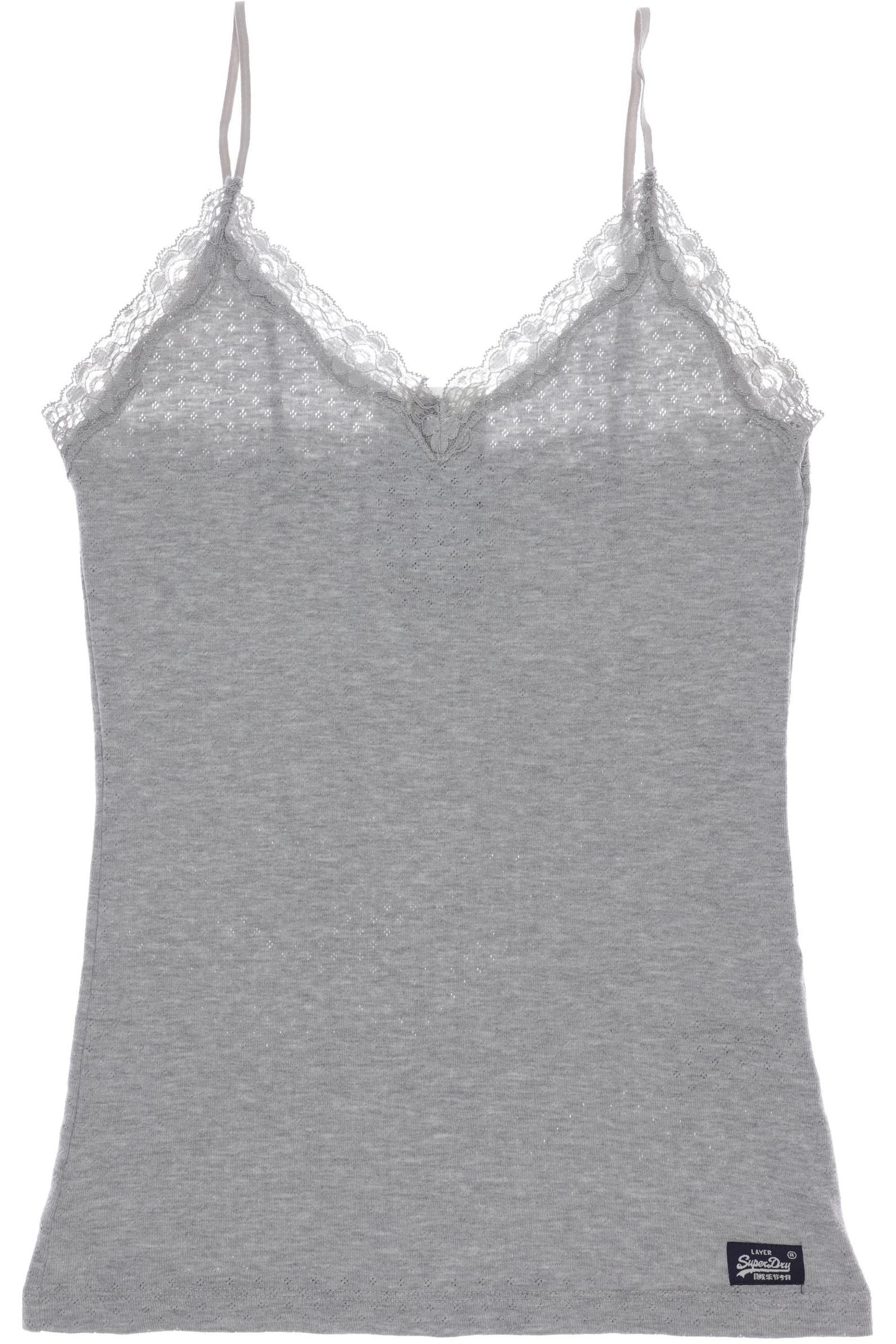 

Superdry Damen Top, grau, Gr. 34