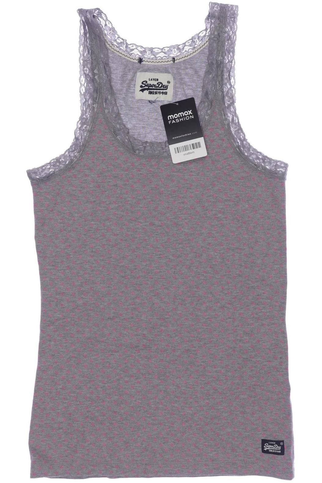 

Superdry Damen Top, grau, Gr. 36
