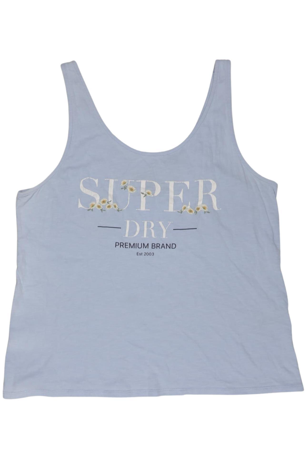 

Superdry Damen Top, hellblau, Gr. 42